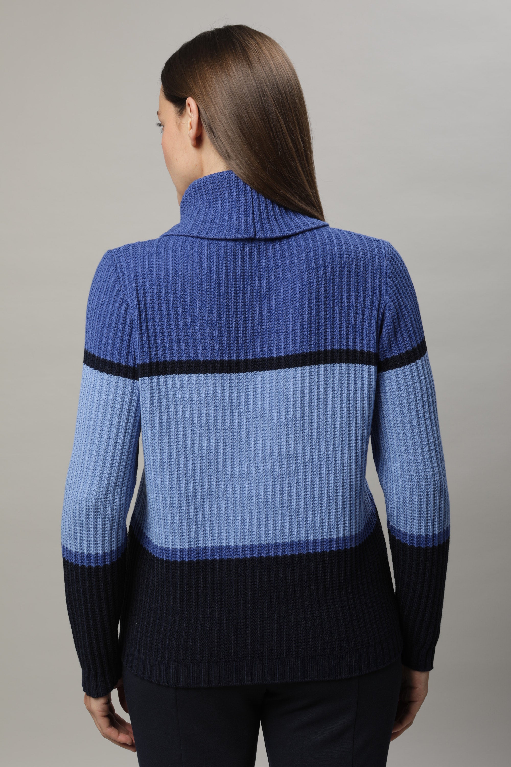 Delft Block Stripe Sweater - 11105