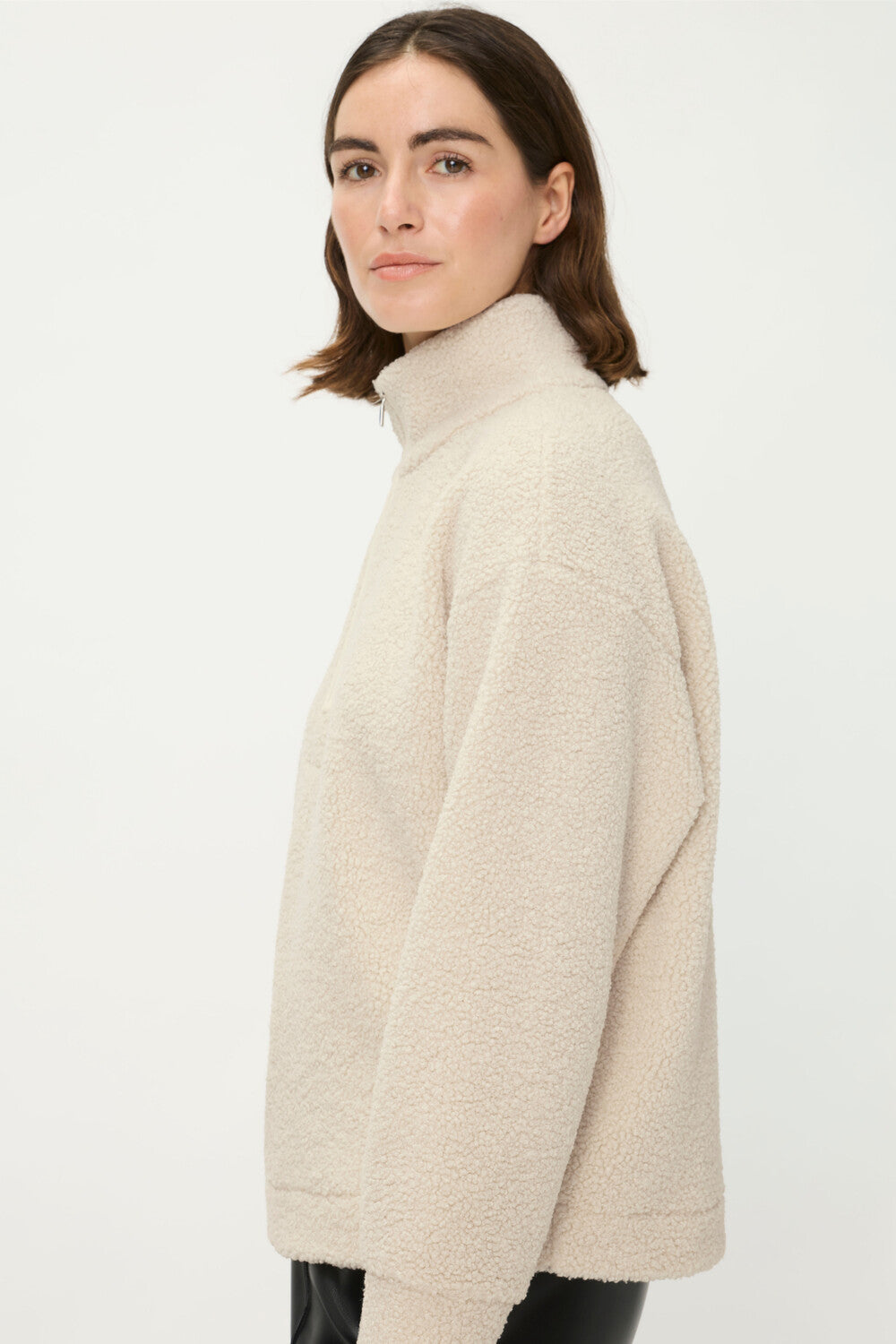Almond Beige Sweatshirt - 11201677