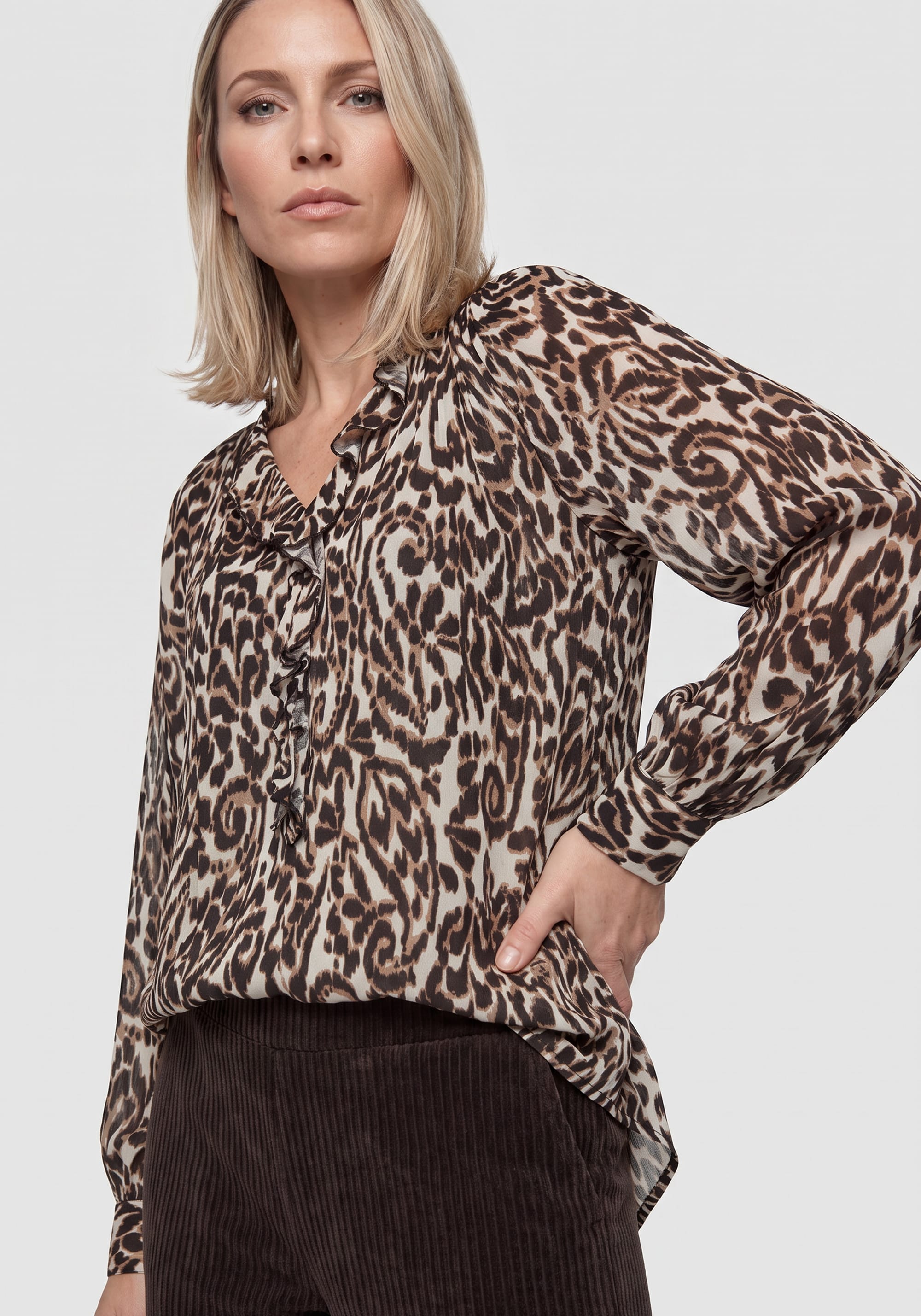 Coffee Bean Long Sleeve Shirt - 12002236