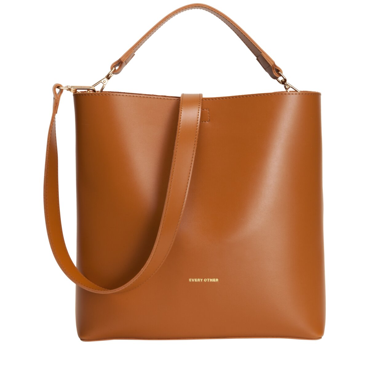 Tan Bucket Tote Bag 12031