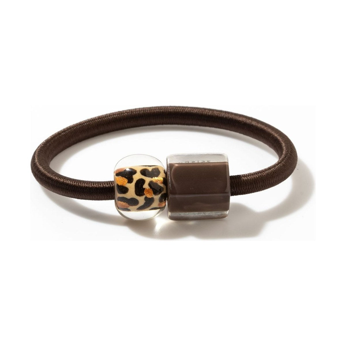 Leopard Two Bead Bracelet