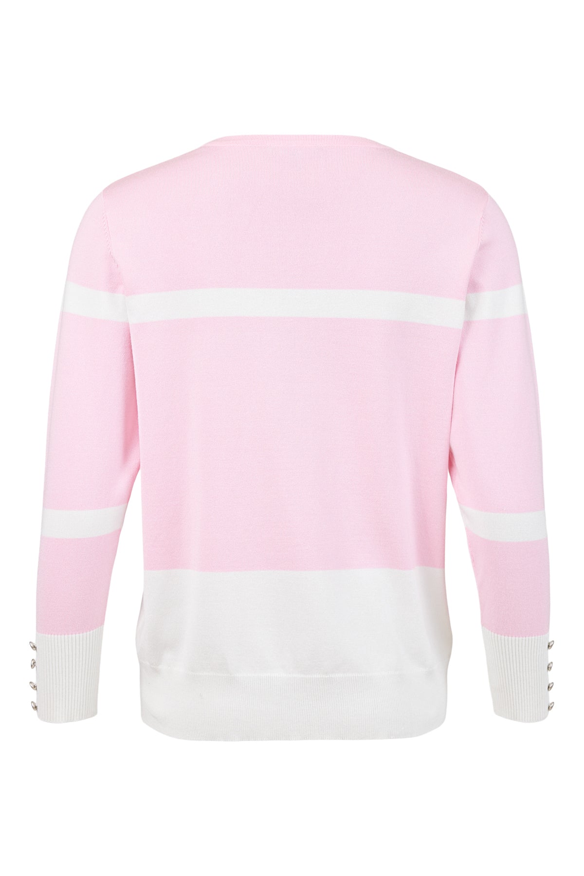 Pink & White Sweater - 6429