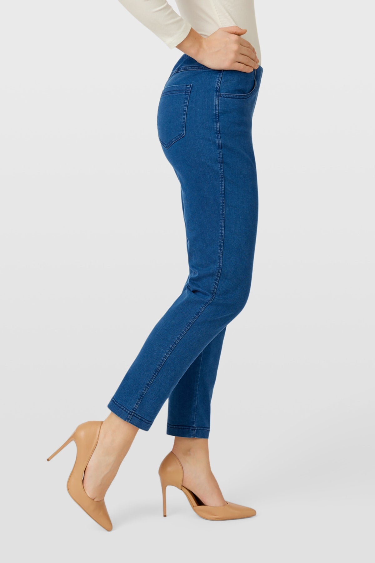 Deep Cobalt Blue Bella P Jeans - 53534