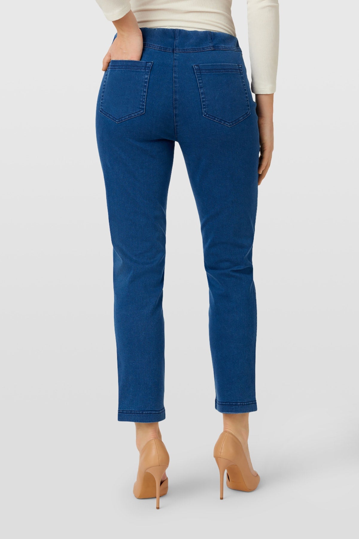 Deep Cobalt Blue Bella P Jeans - 53534