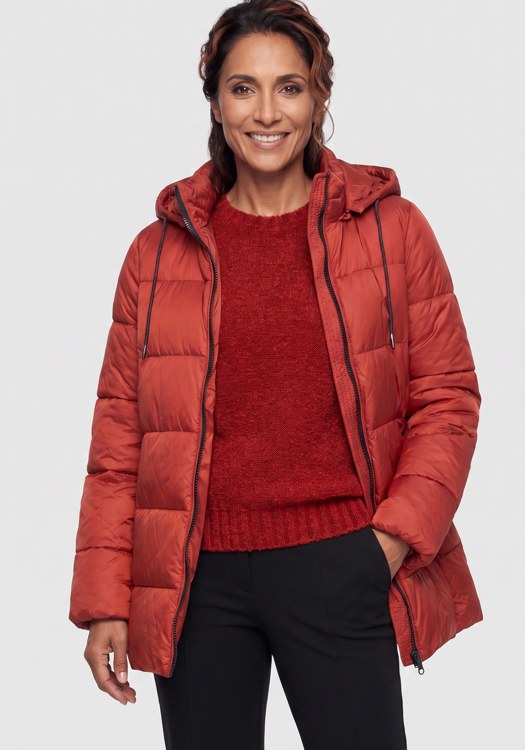 Burnt Red Outdoor Jacket - 15101450