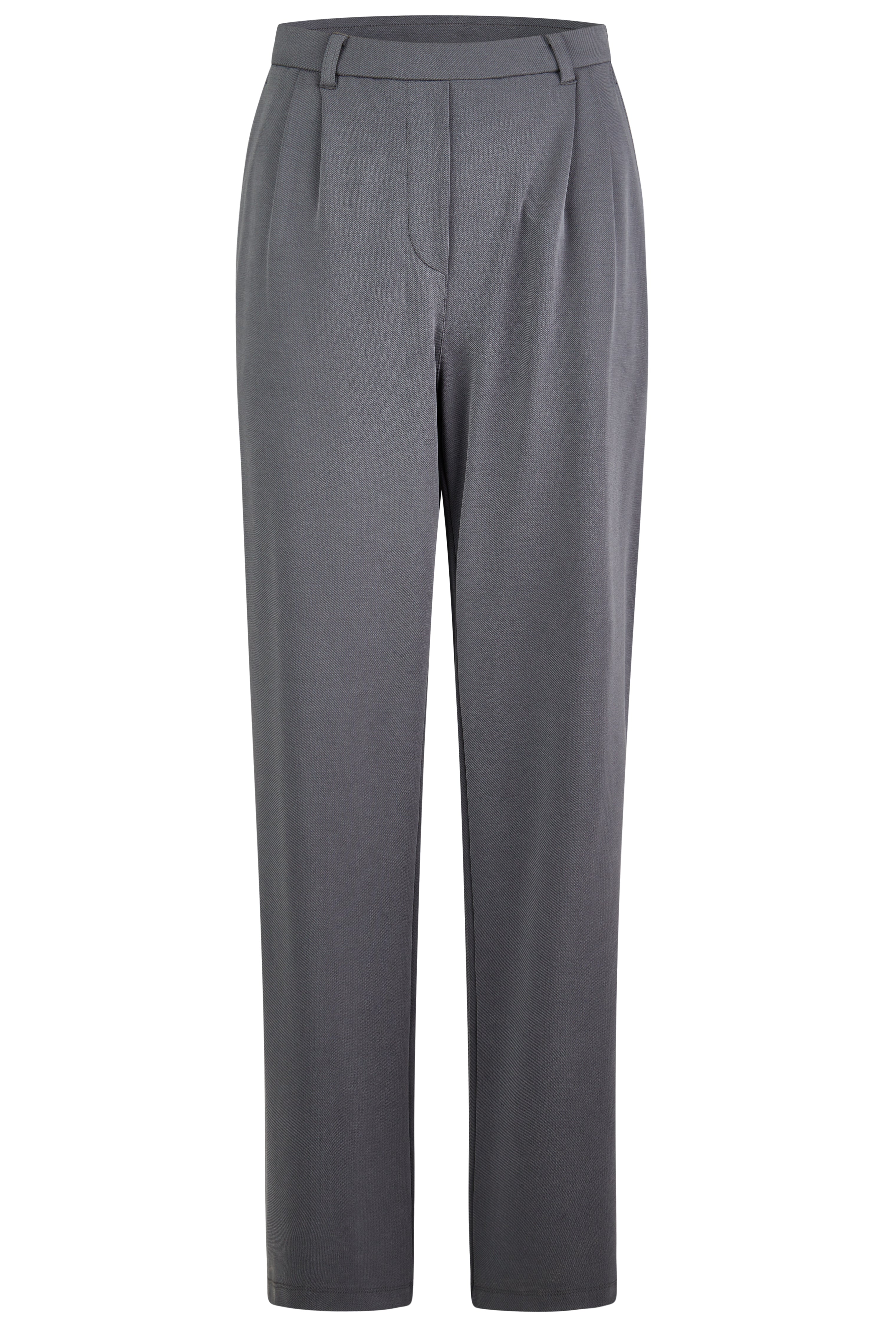 Grey Pleat Front Trousers 1527