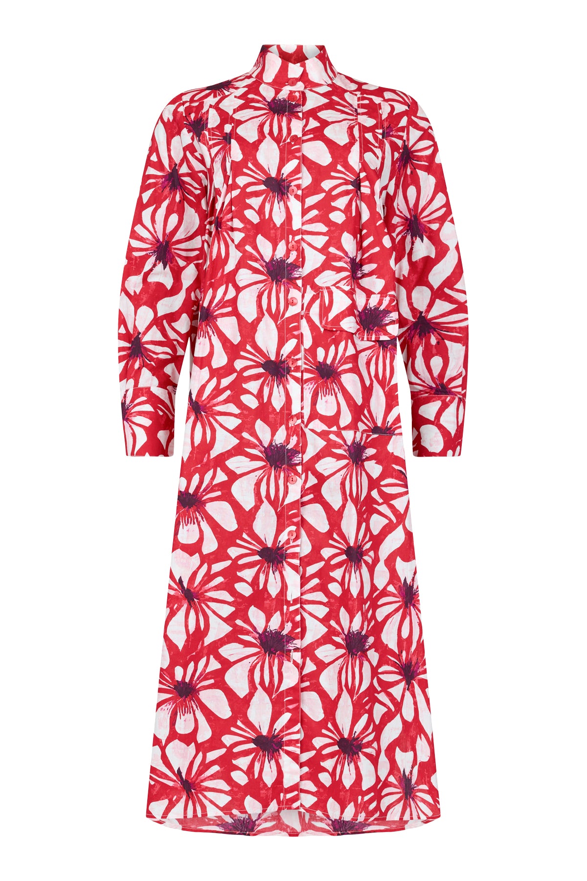 Red Flower Dress - 88620