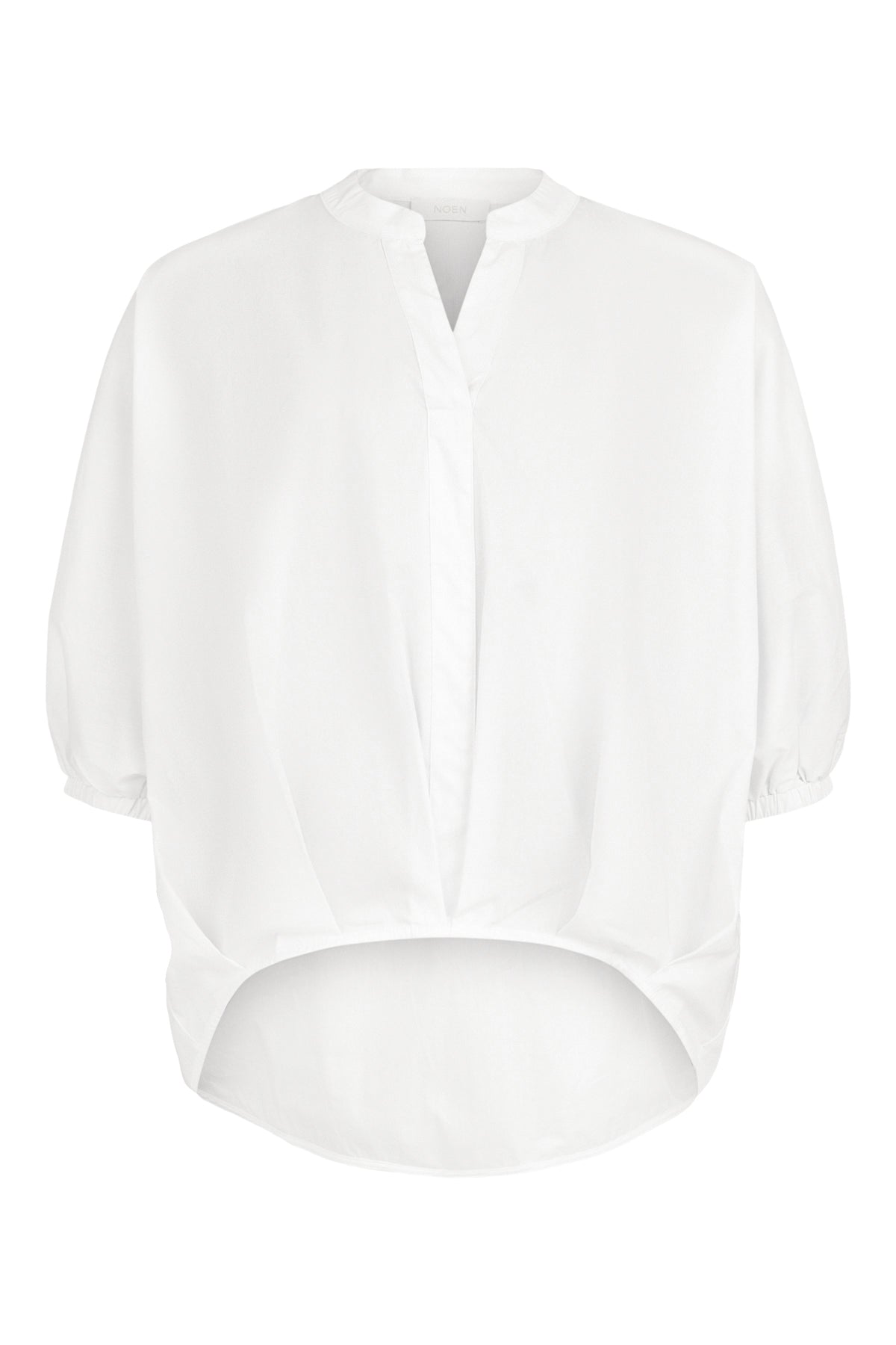 White Hi-Lo Blouse - 84006