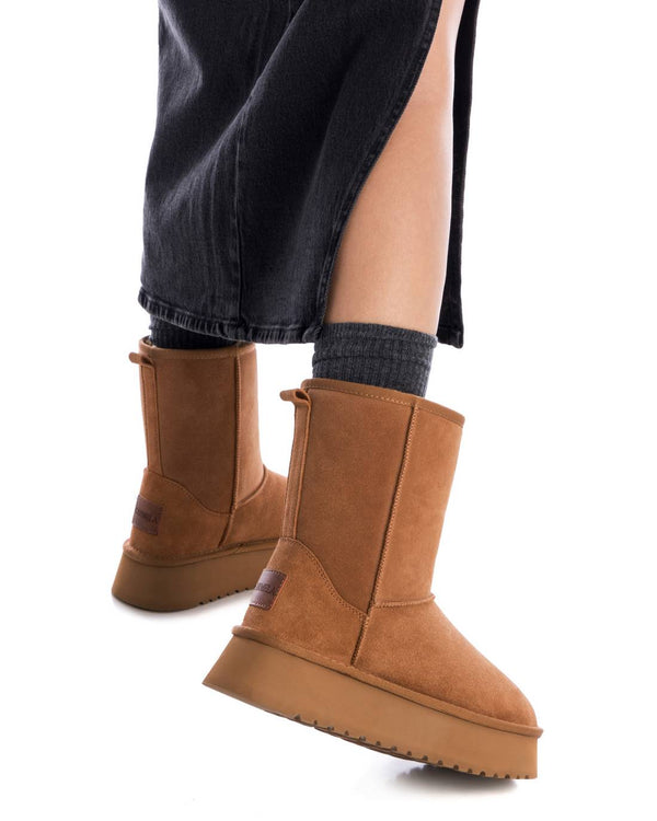 Casual Camel Ankle Boot 16200601