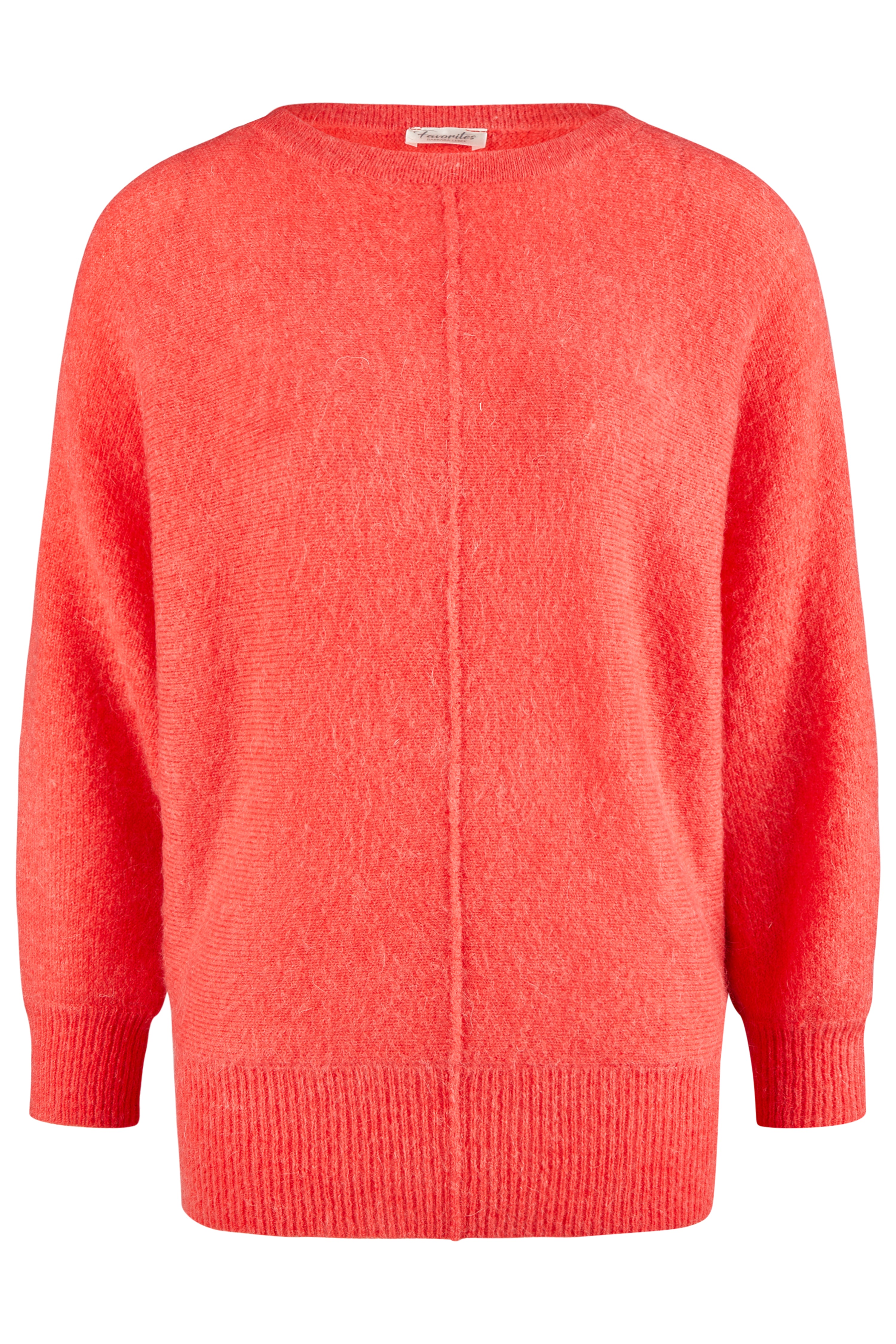 Coral Front Seam Sweater 1667