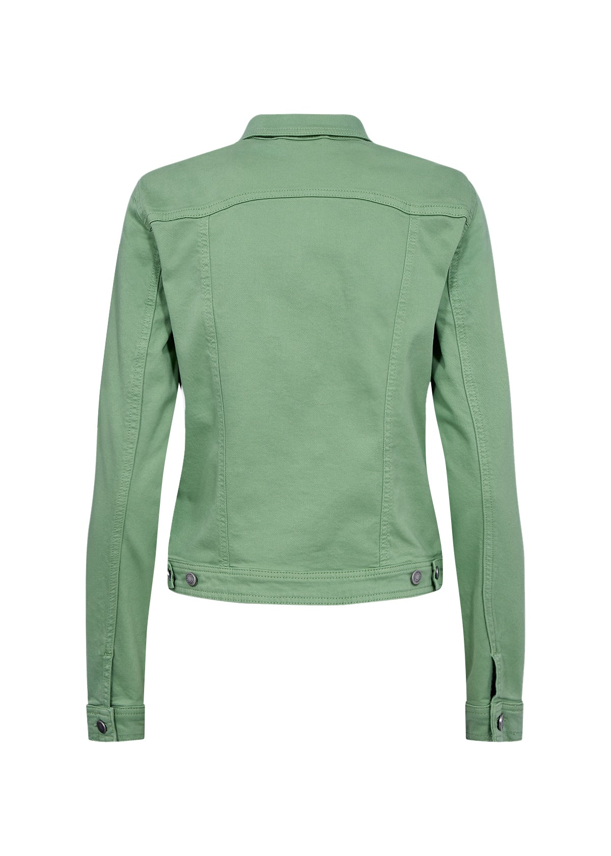 Erna 2 Soft Green Denim Jacket -