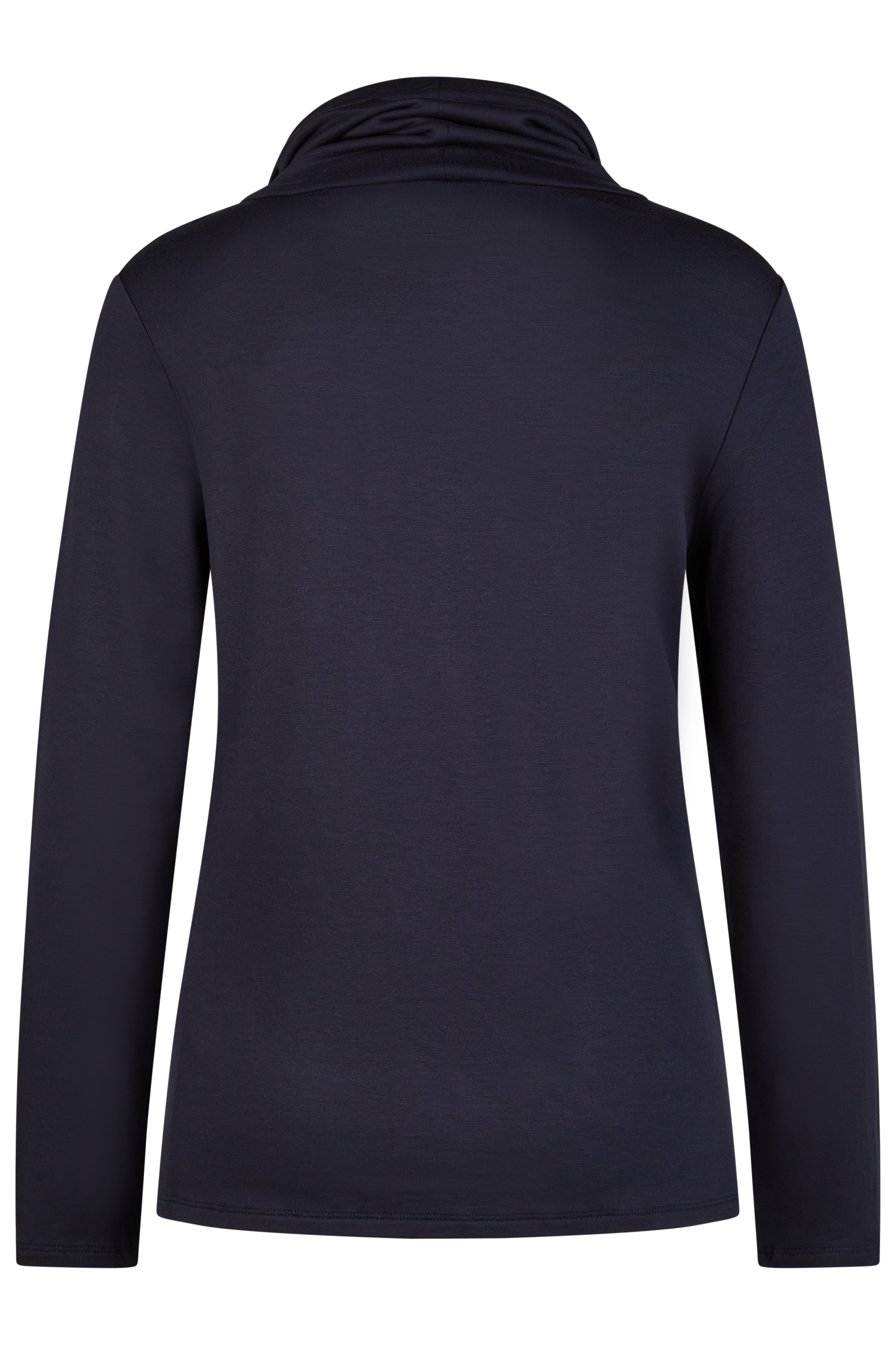 Navy Rollneck Top 1754