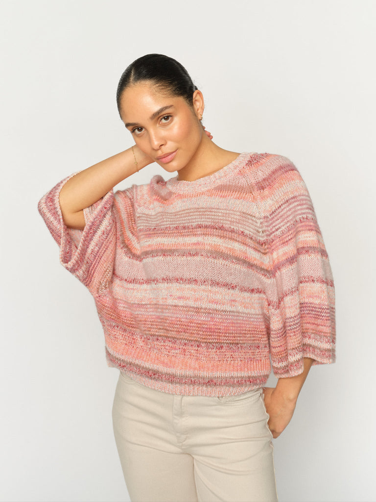 Edele 3/4 Peachy Knit - 178740