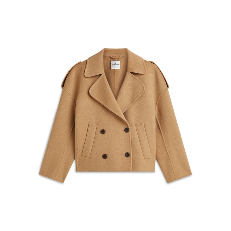 Dark Amber Double Breasted Jacket - 1s1195