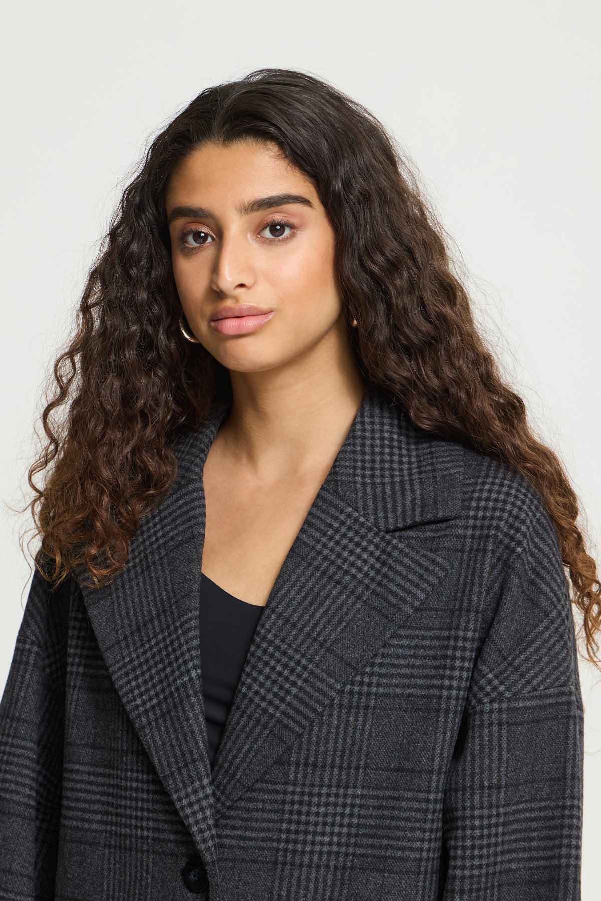 Emmalu Phantom Check Coat- 20118989