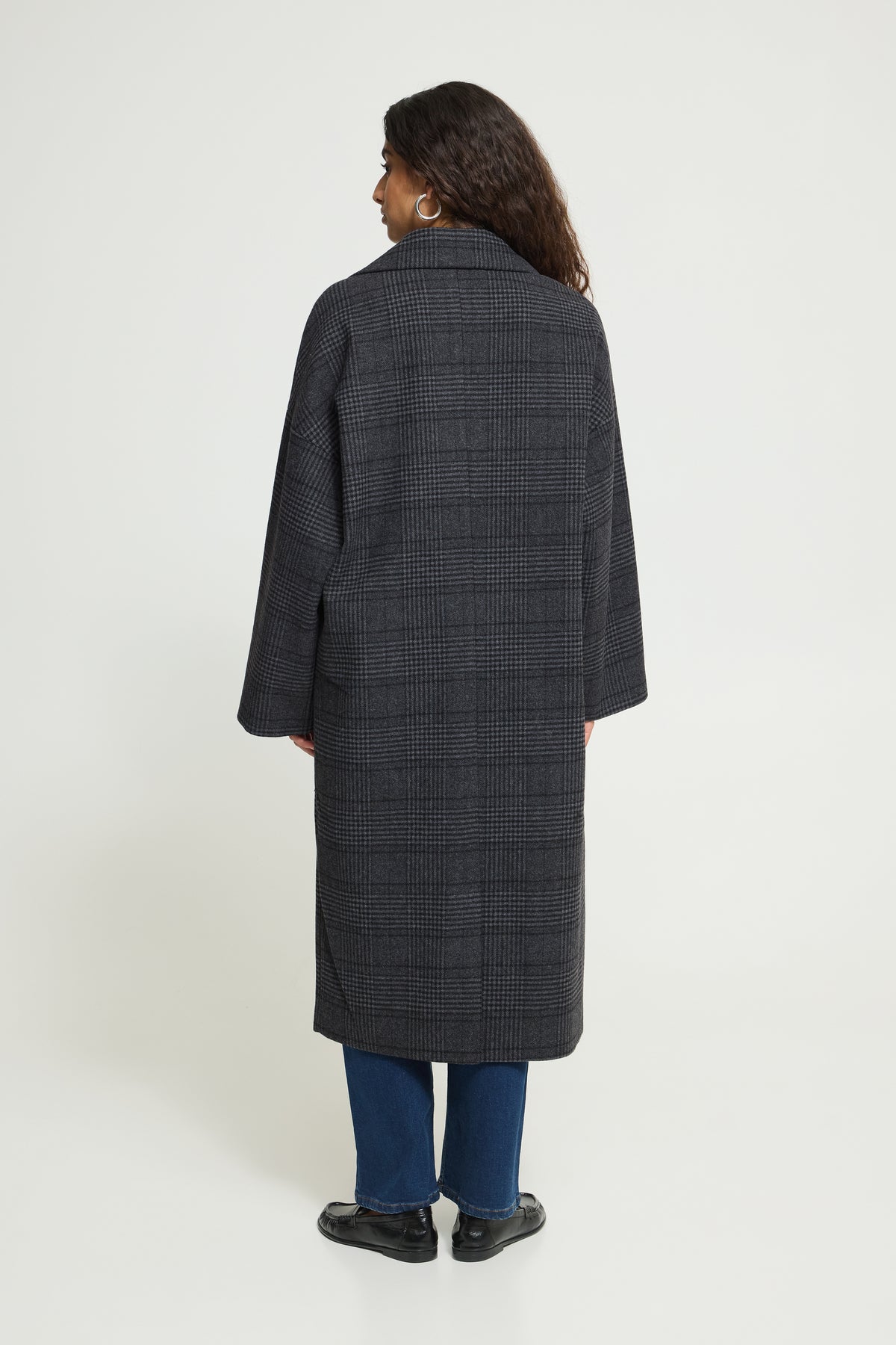 Emmalu Phantom Check Coat- 20118989