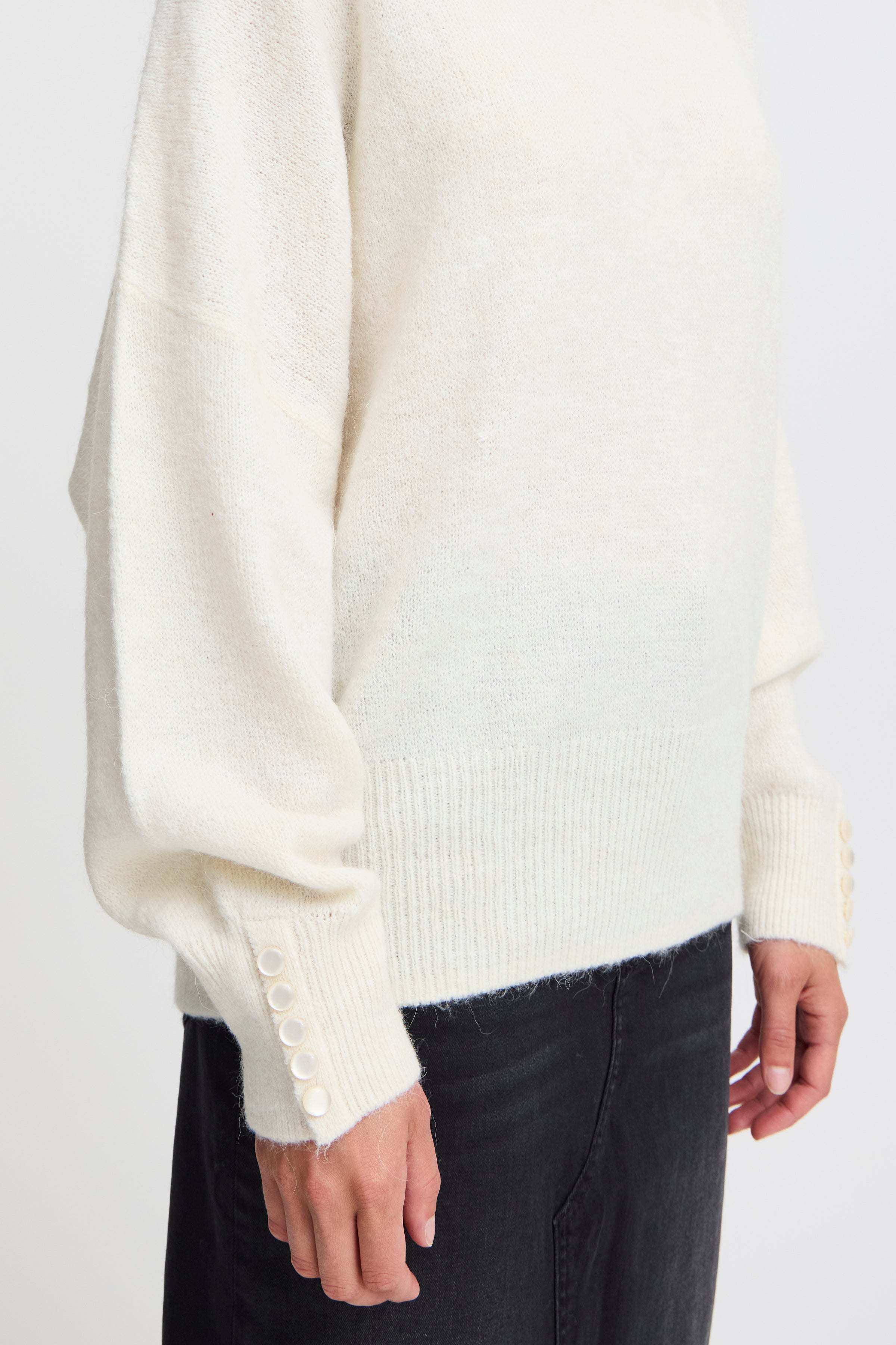 Kamara Cloud Dancer Rollneck - 20121996