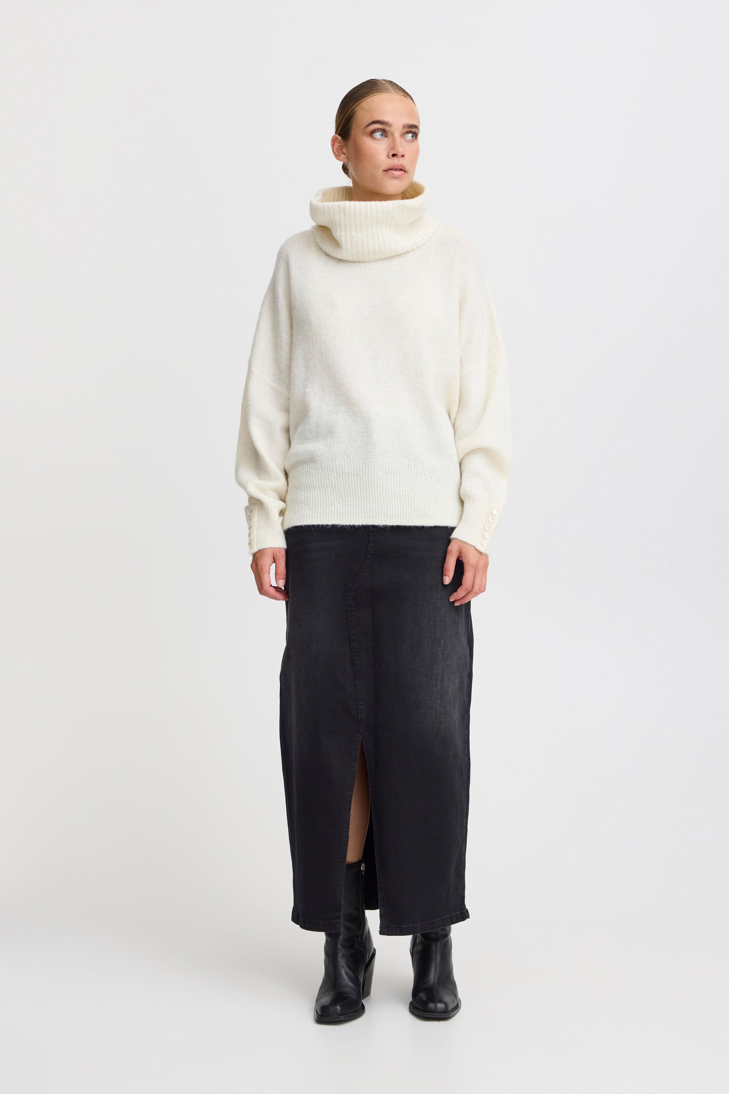 Kamara Cloud Dancer Rollneck - 20121996