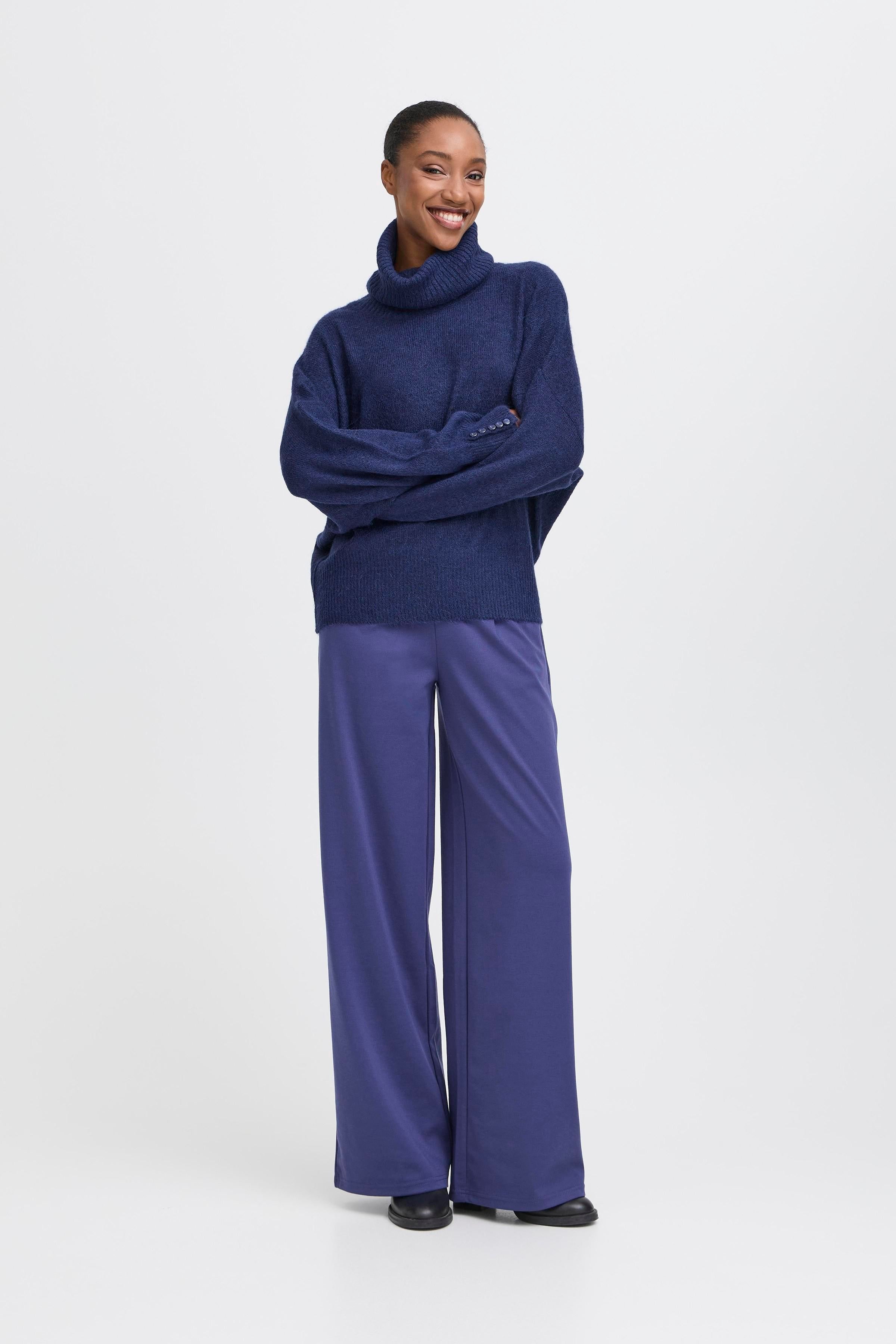 Kamara Patriot Blue Rollneck - 20121996