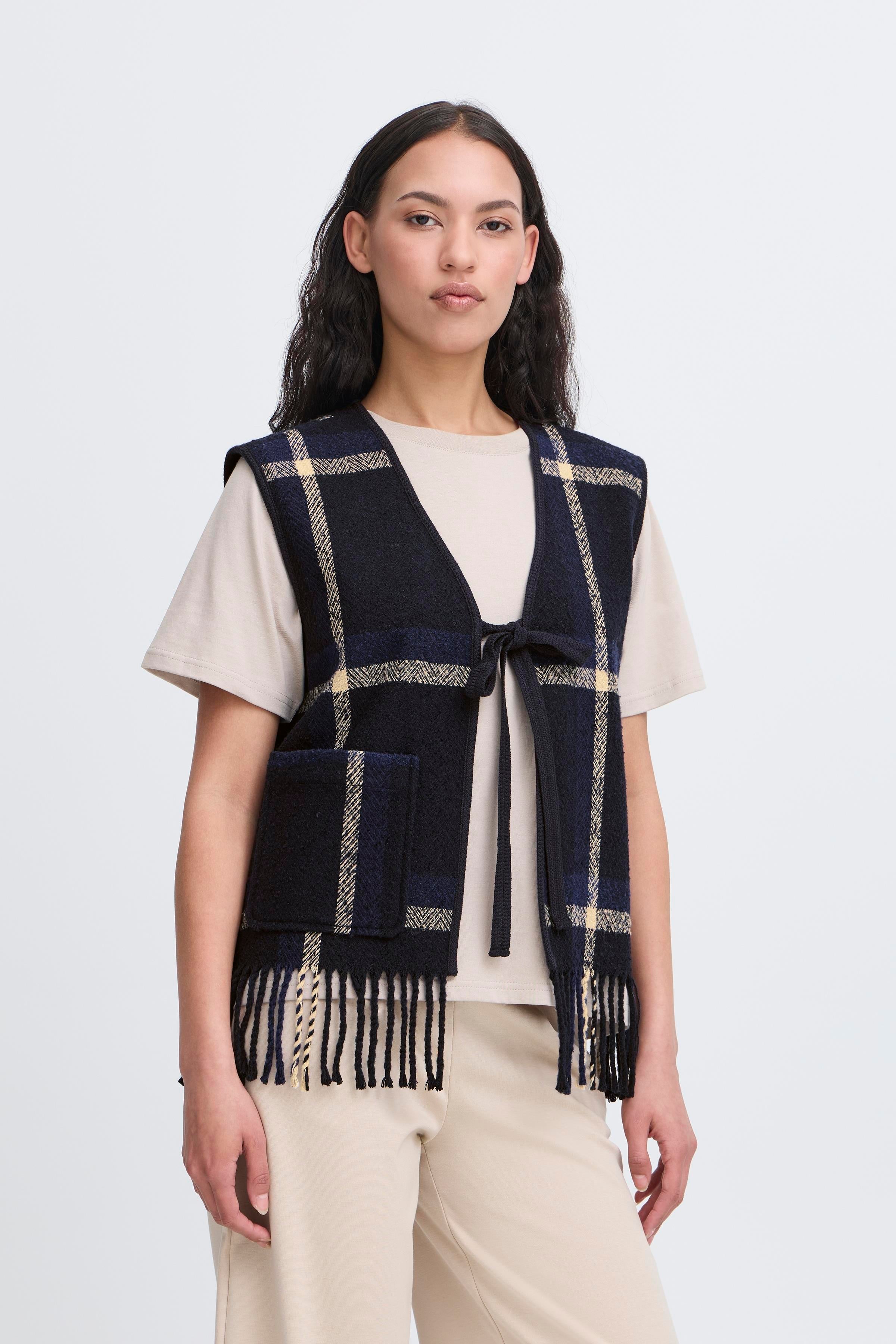 Foniza Patriot Blue Waistcoat - 20123283