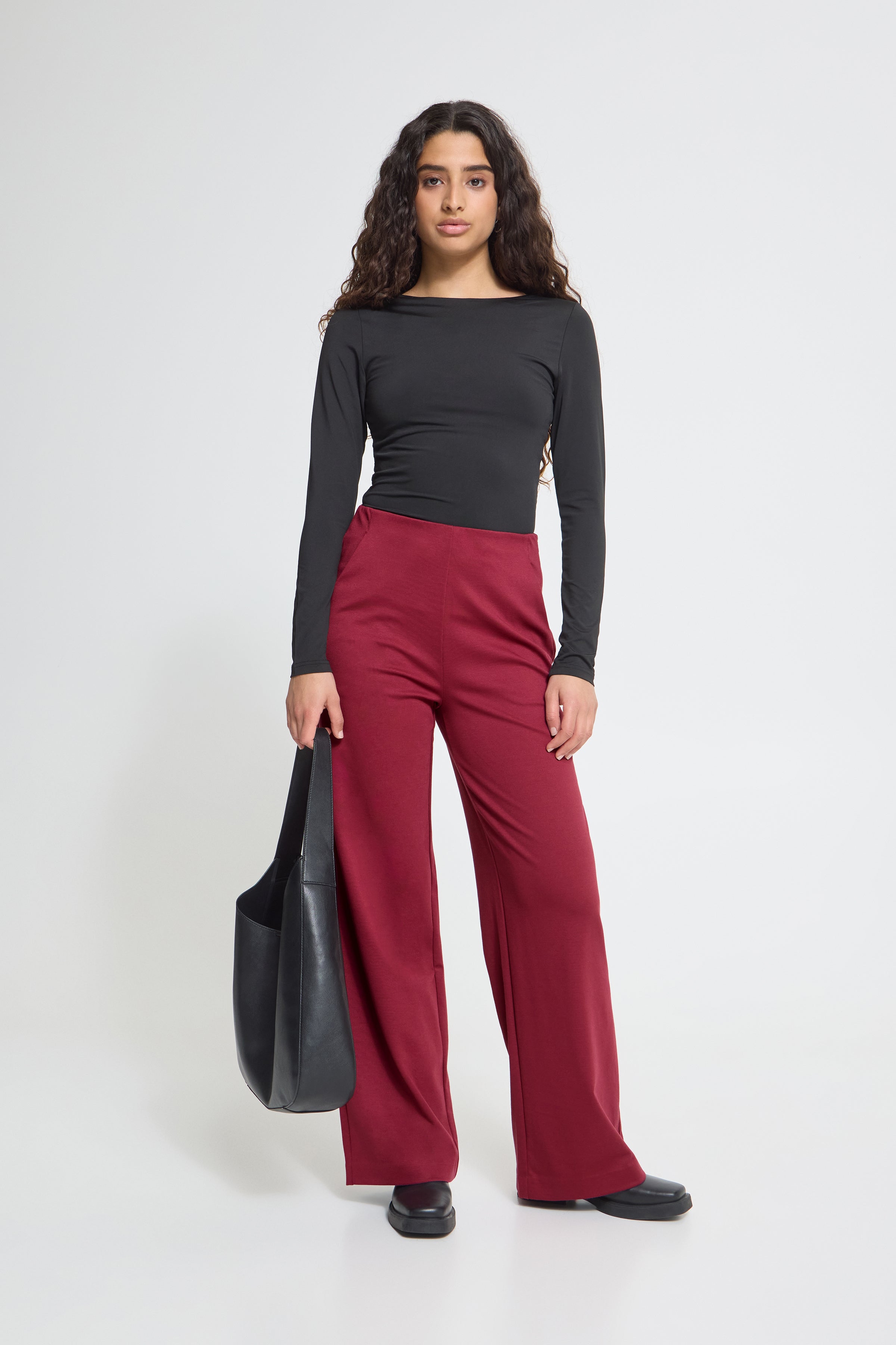 Kate Wide Rhododendron Trousers - 20123476