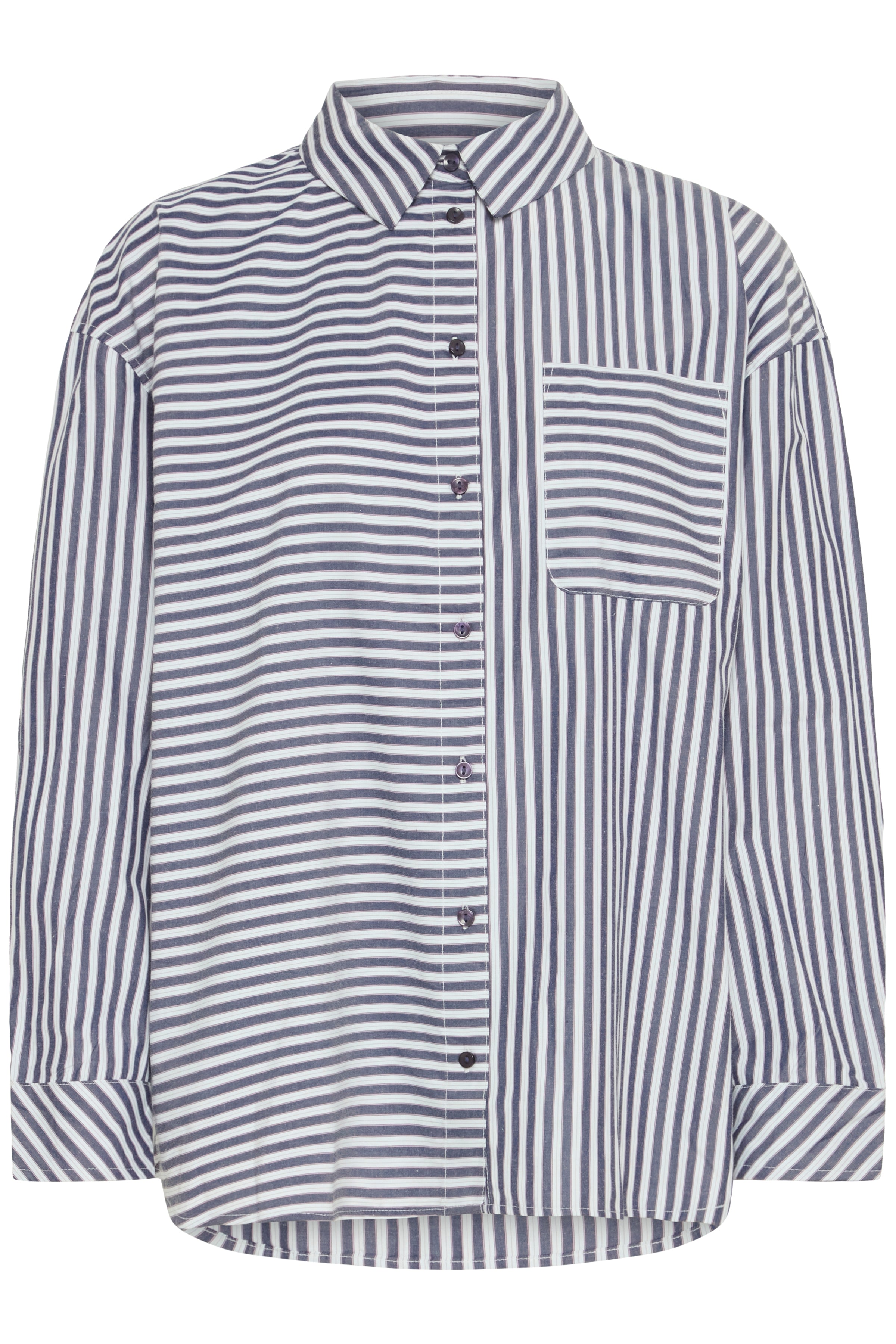 Evinoa Blue Stripe Shirt - 20124125