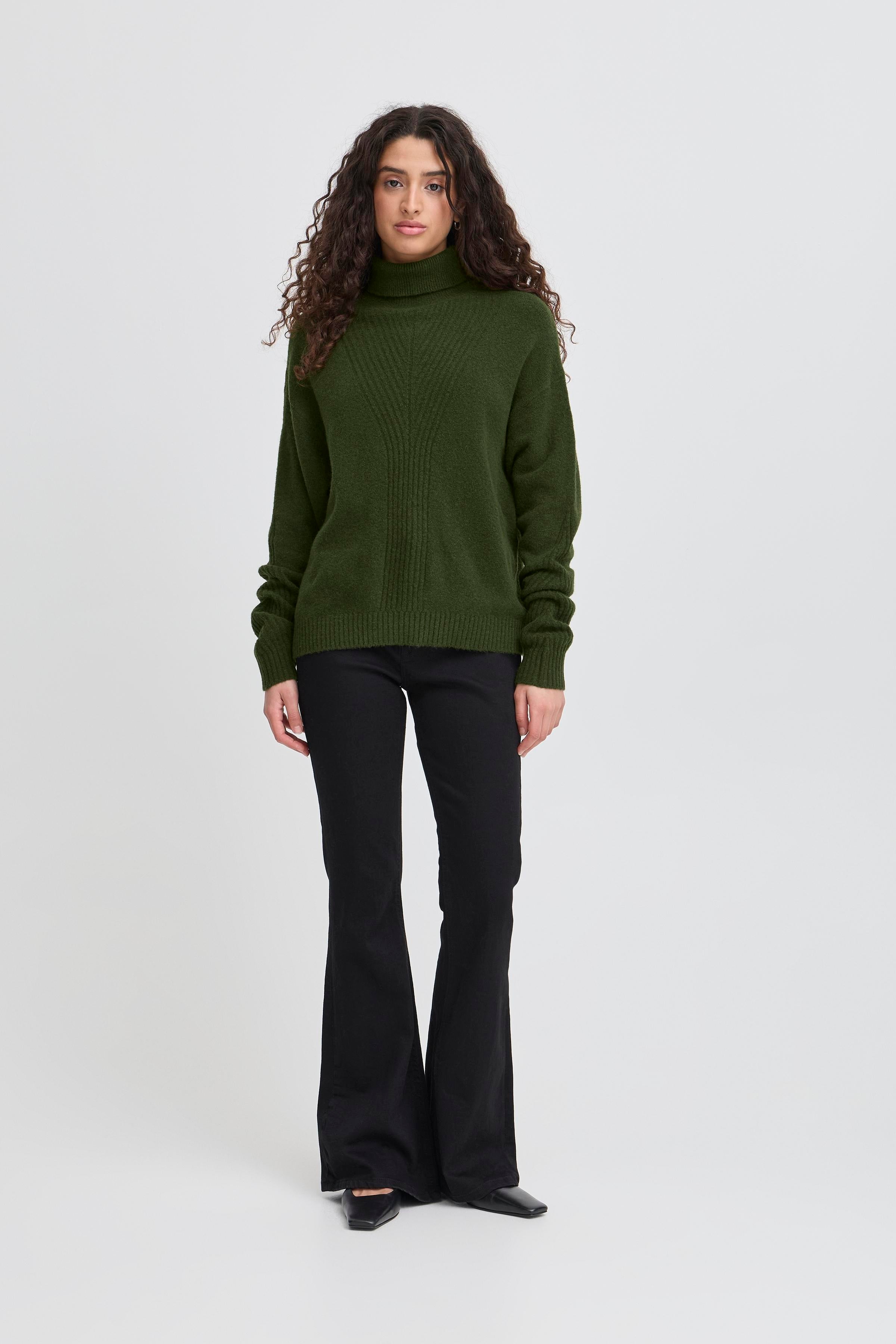 Dasila Rifle Green Rollneck - 20124213
