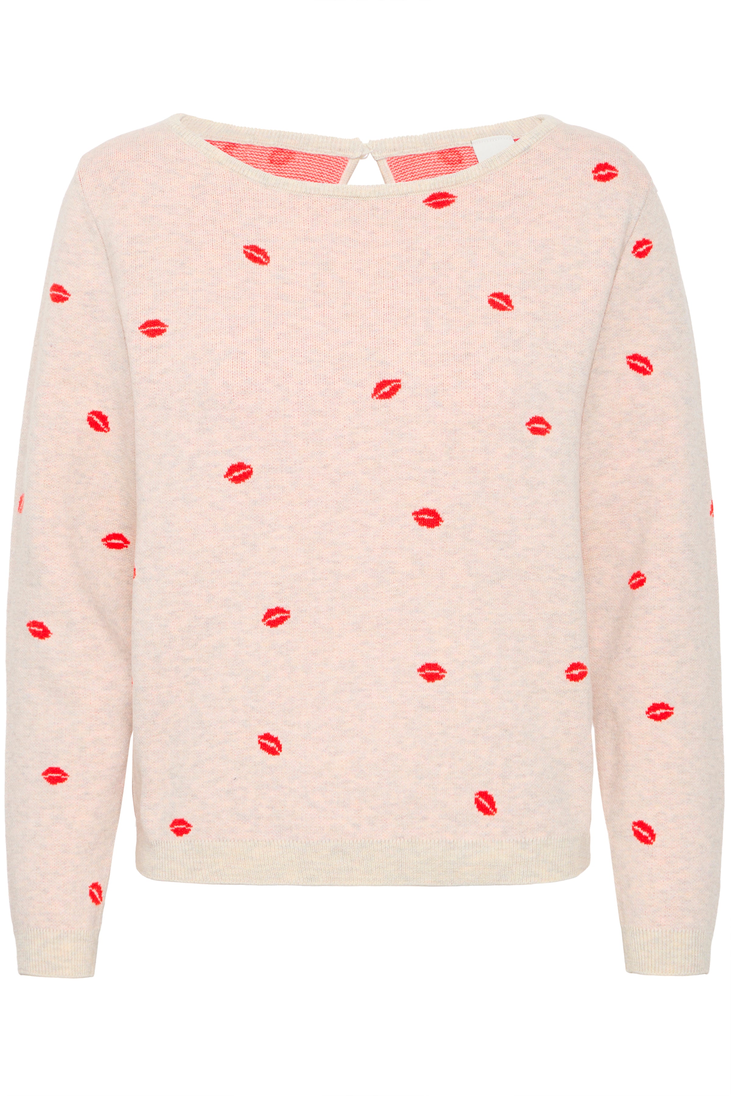 Brielle Oatmeal Kiss Jumper - 20124285