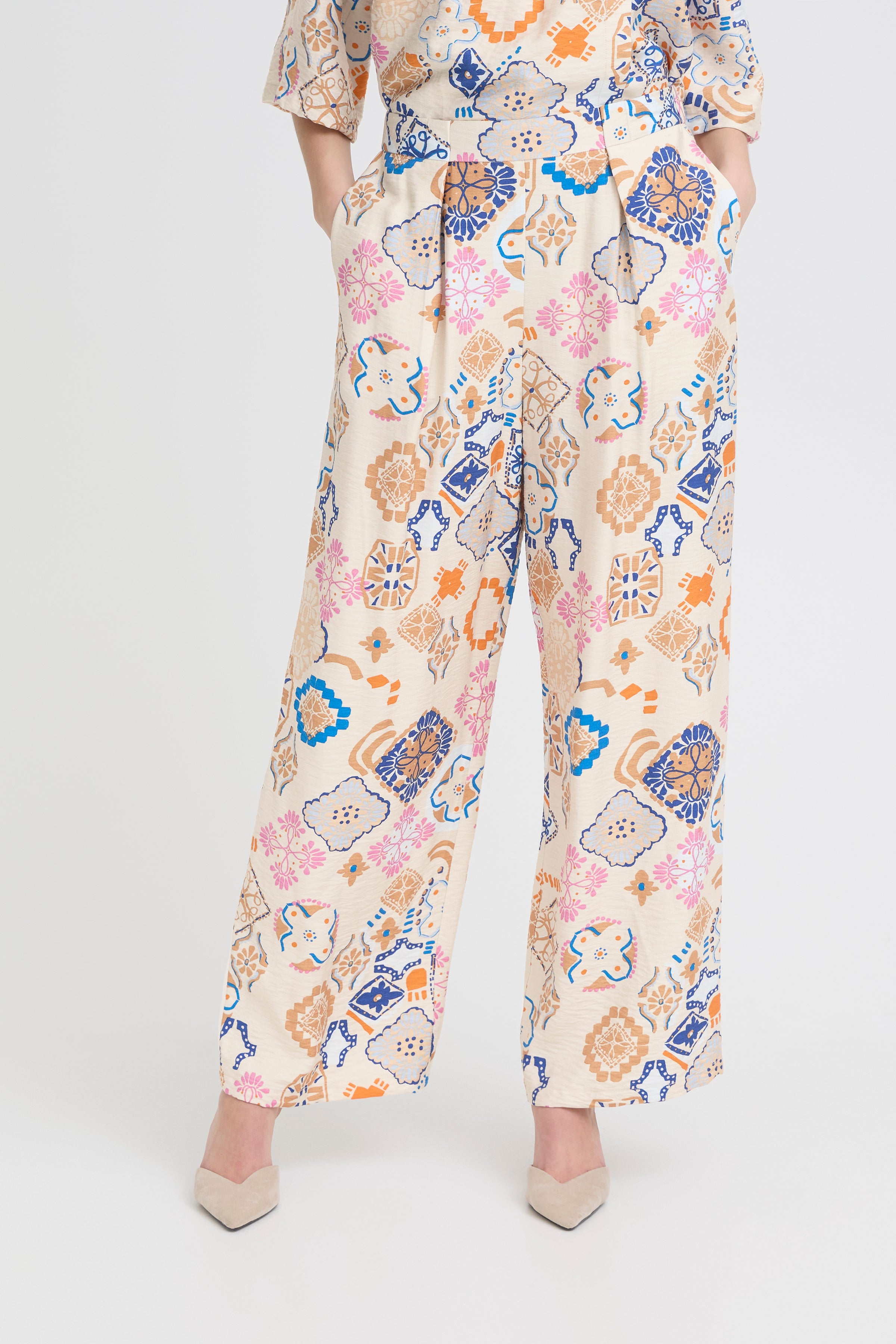 Lancie Graphic Tile Trousers - 20125546