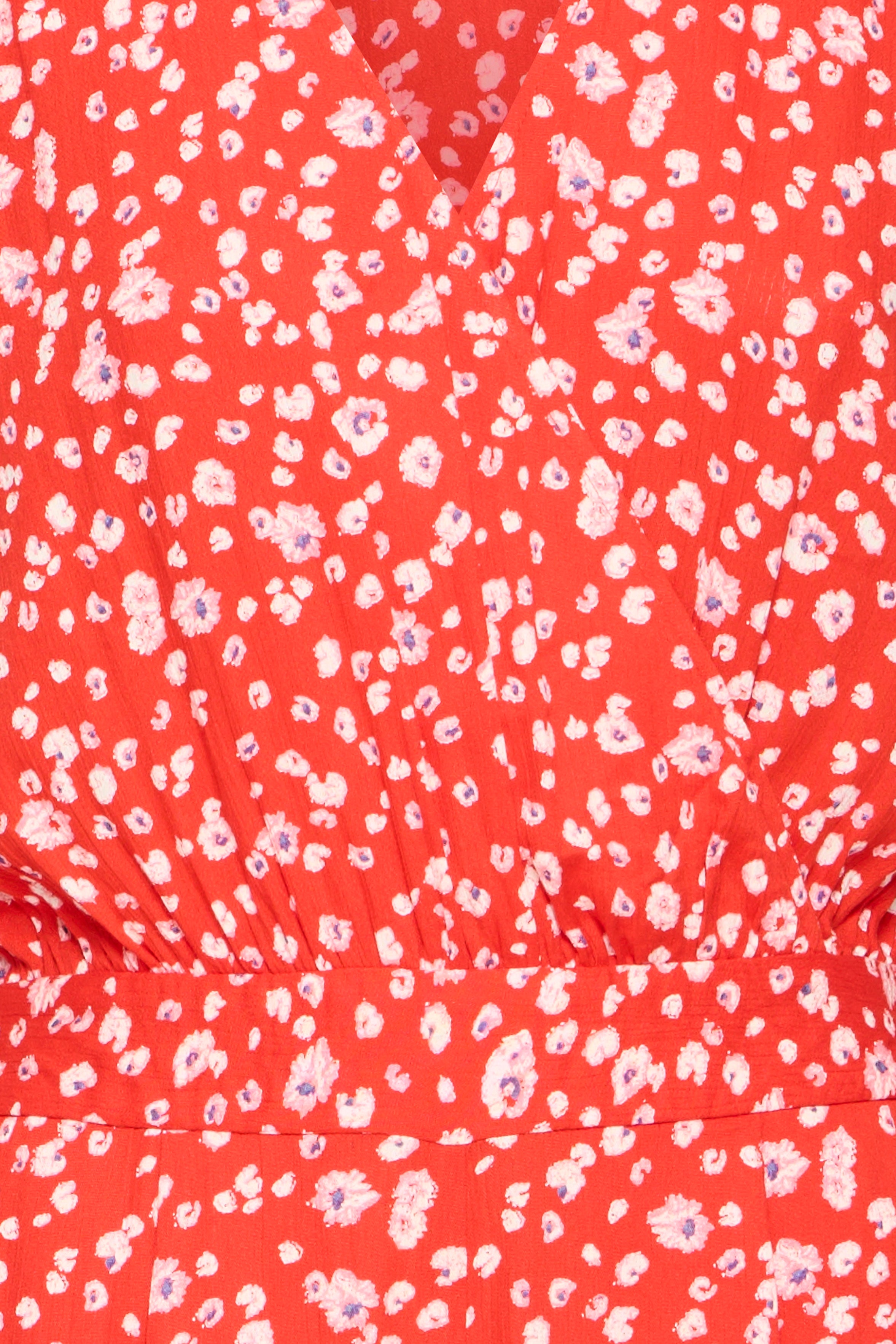 Marrakech Fiery Red Flower Jumpsuit - 20125573