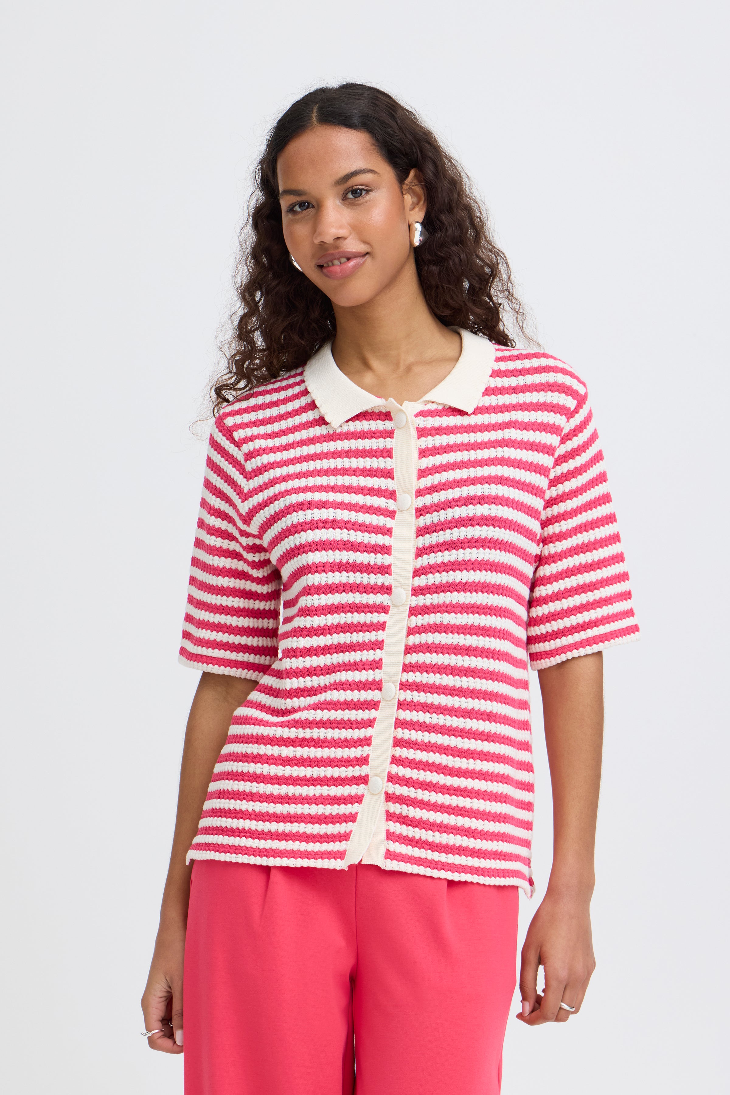 Lorianna Azalea Birch Stripe Top - 20125585