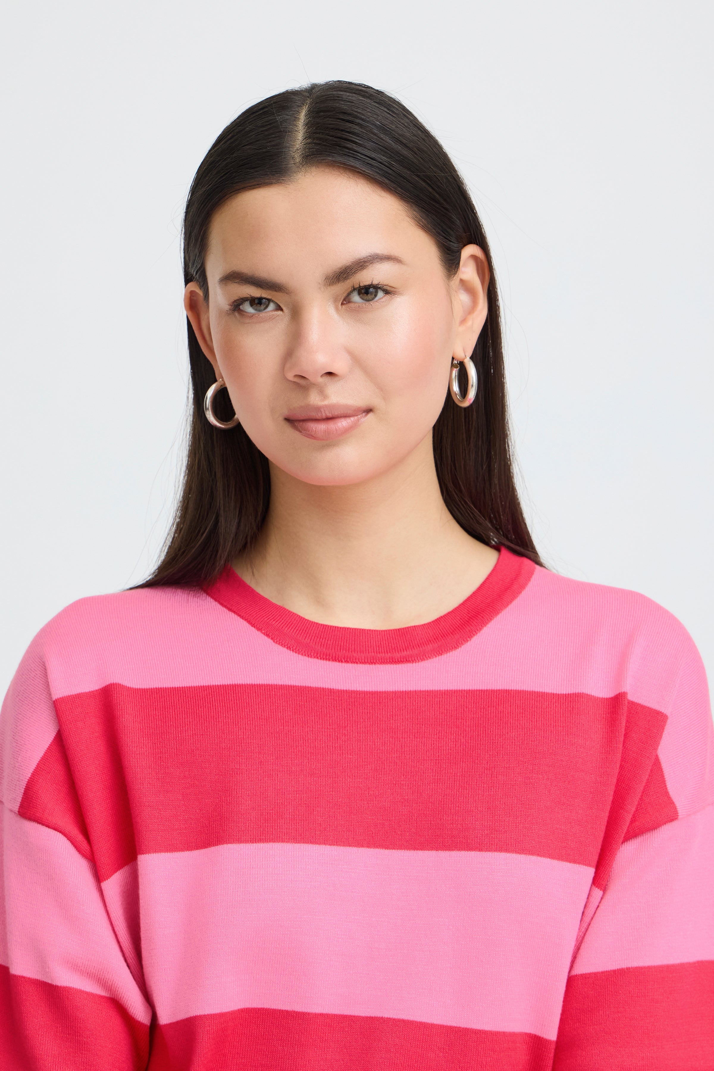 Luls Wide Azalea Stripe Top - 20125817