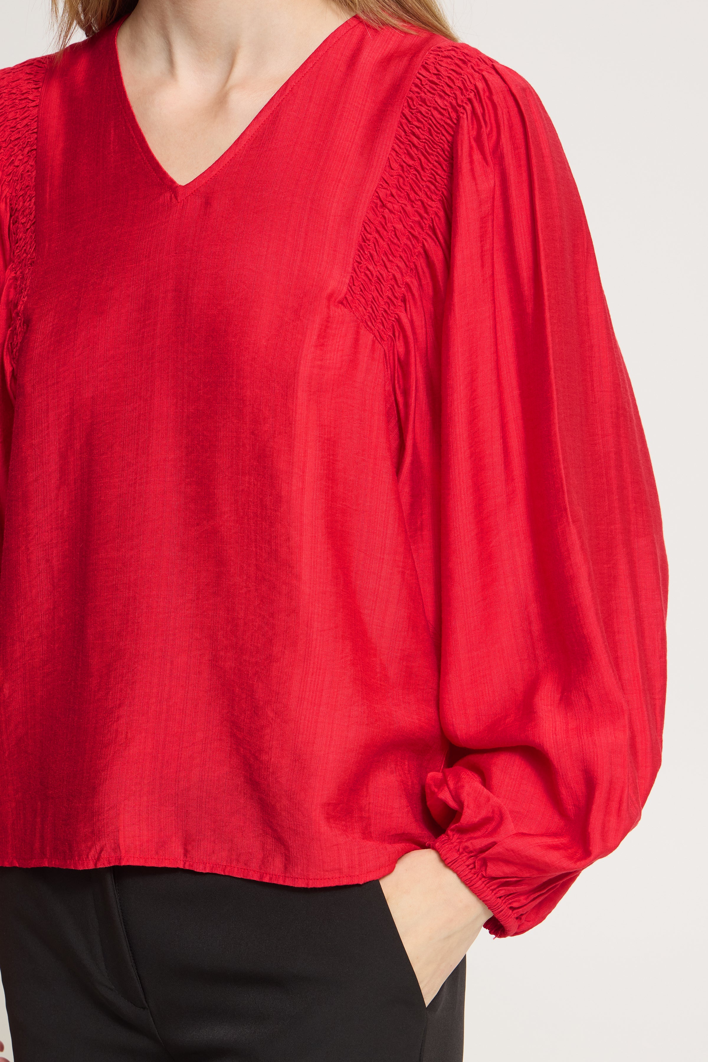 Imelda Poinsettia Blouse - 20126291