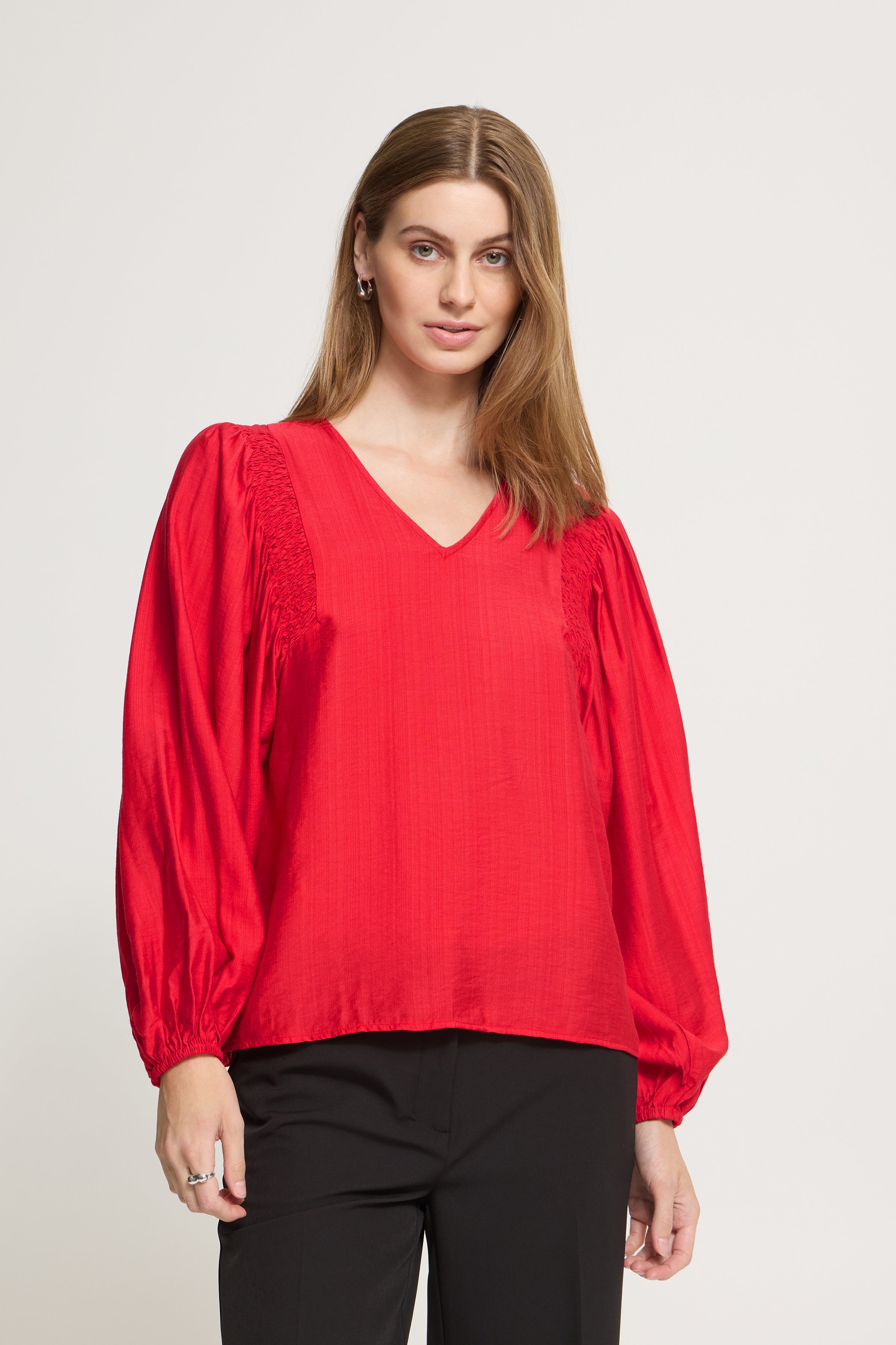 Imelda Poinsettia Blouse - 20126291