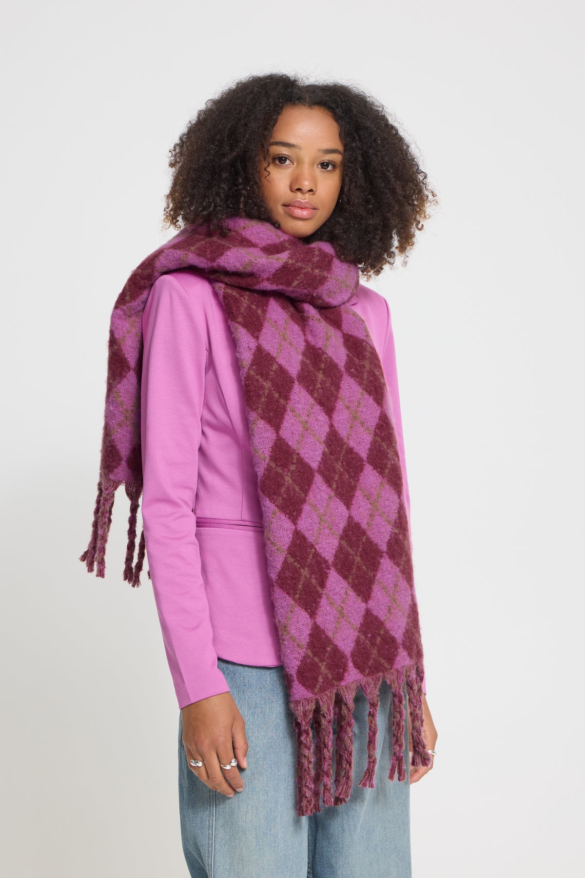 Dahlia Rhododendron Scarf - 20126429