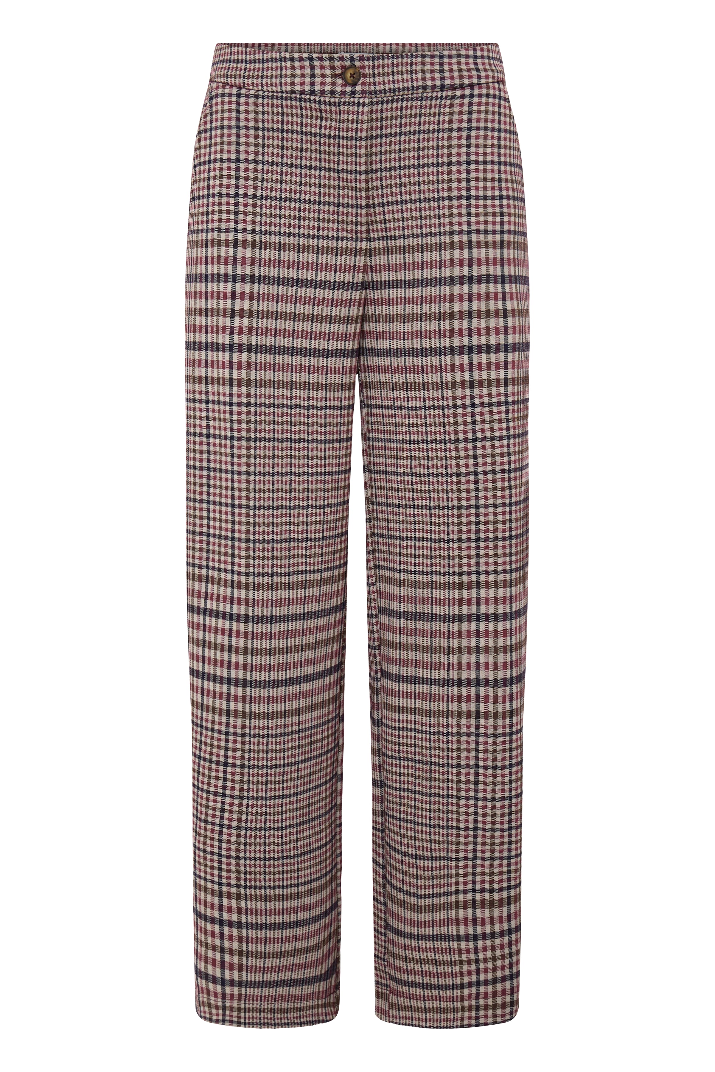 Kate Big Check Trousers - 20127153