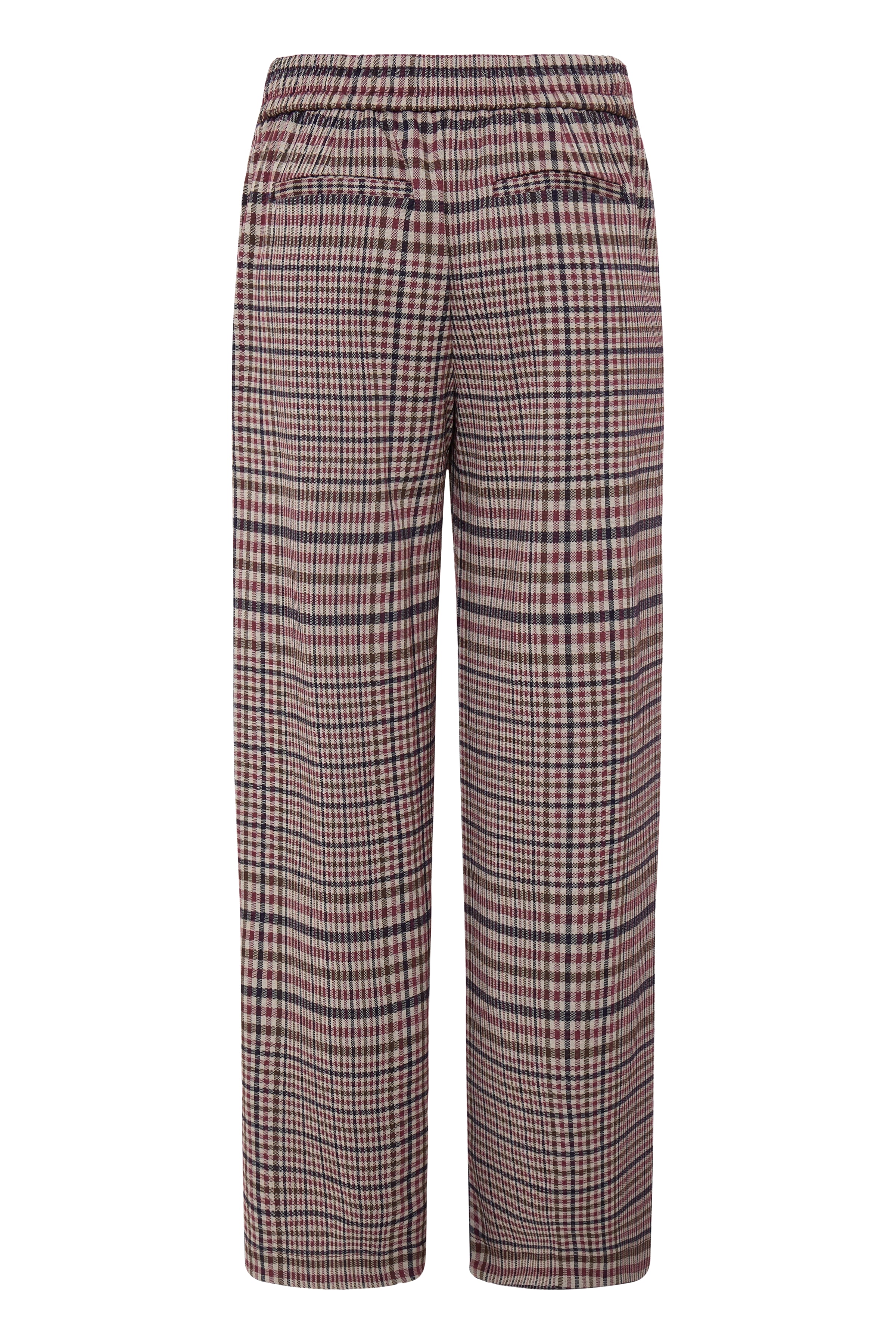 Kate Big Check Trousers - 20127153