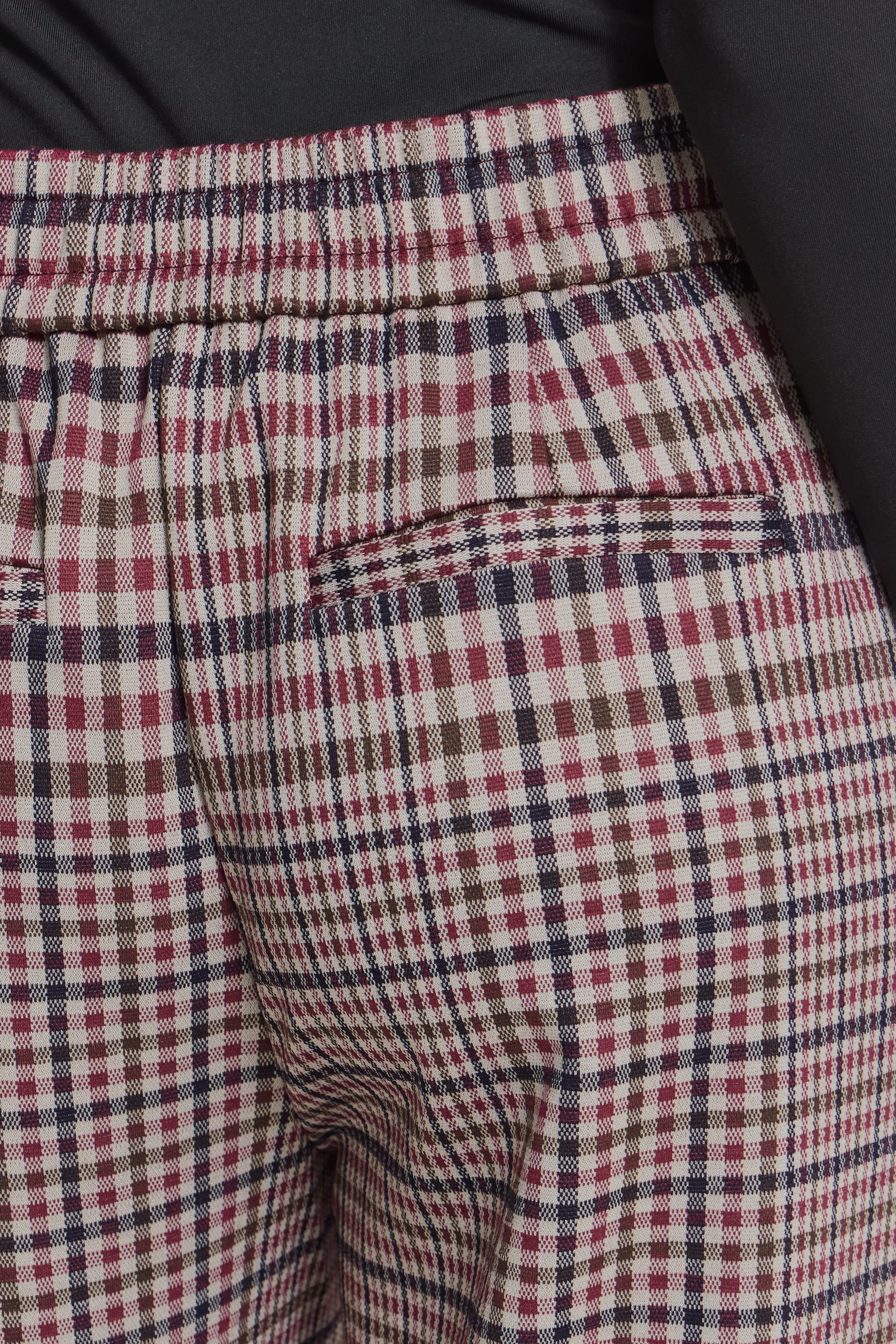 Kate Big Check Trousers - 20127153