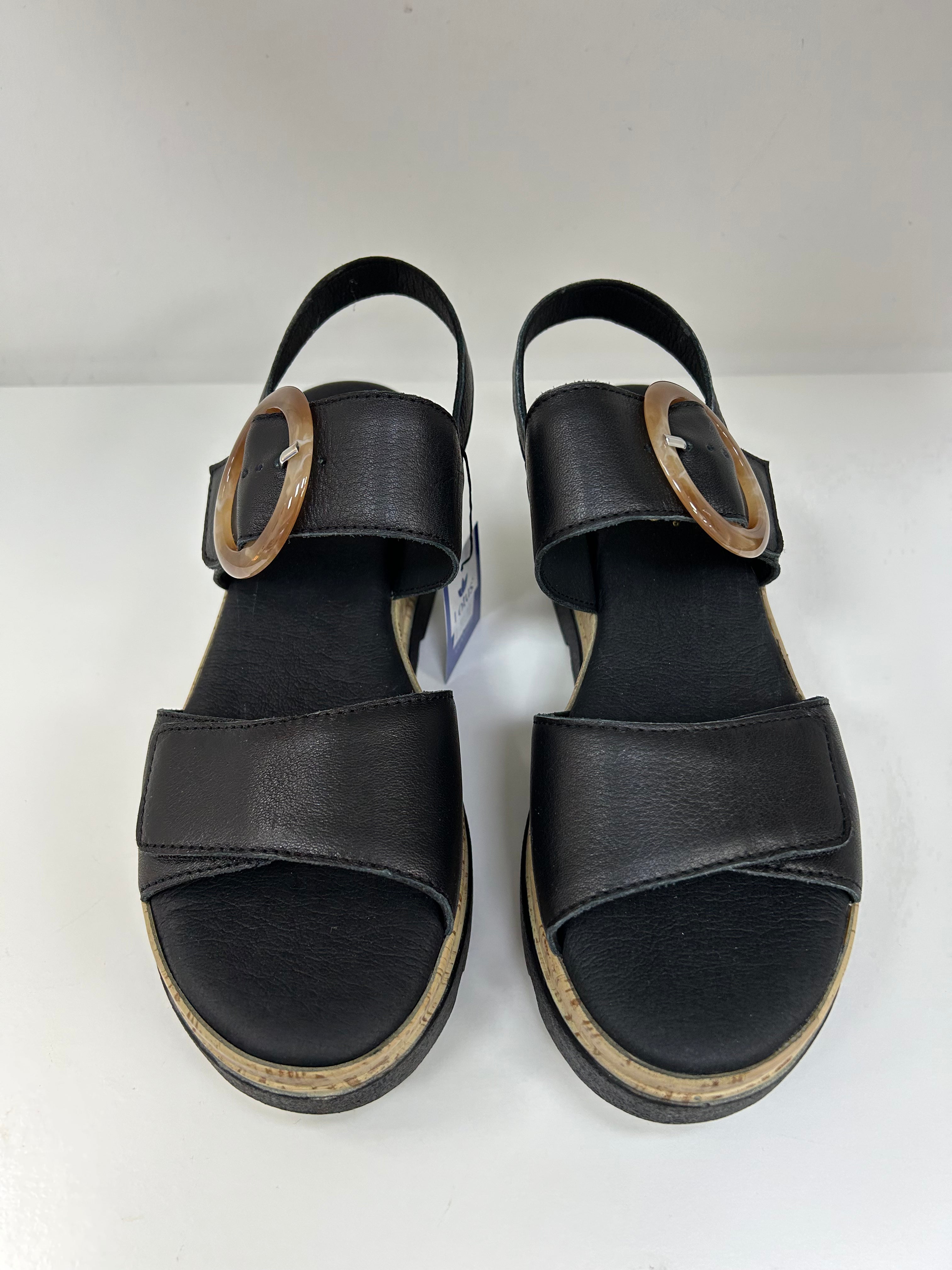 Black Cammie Sandals - ULP268