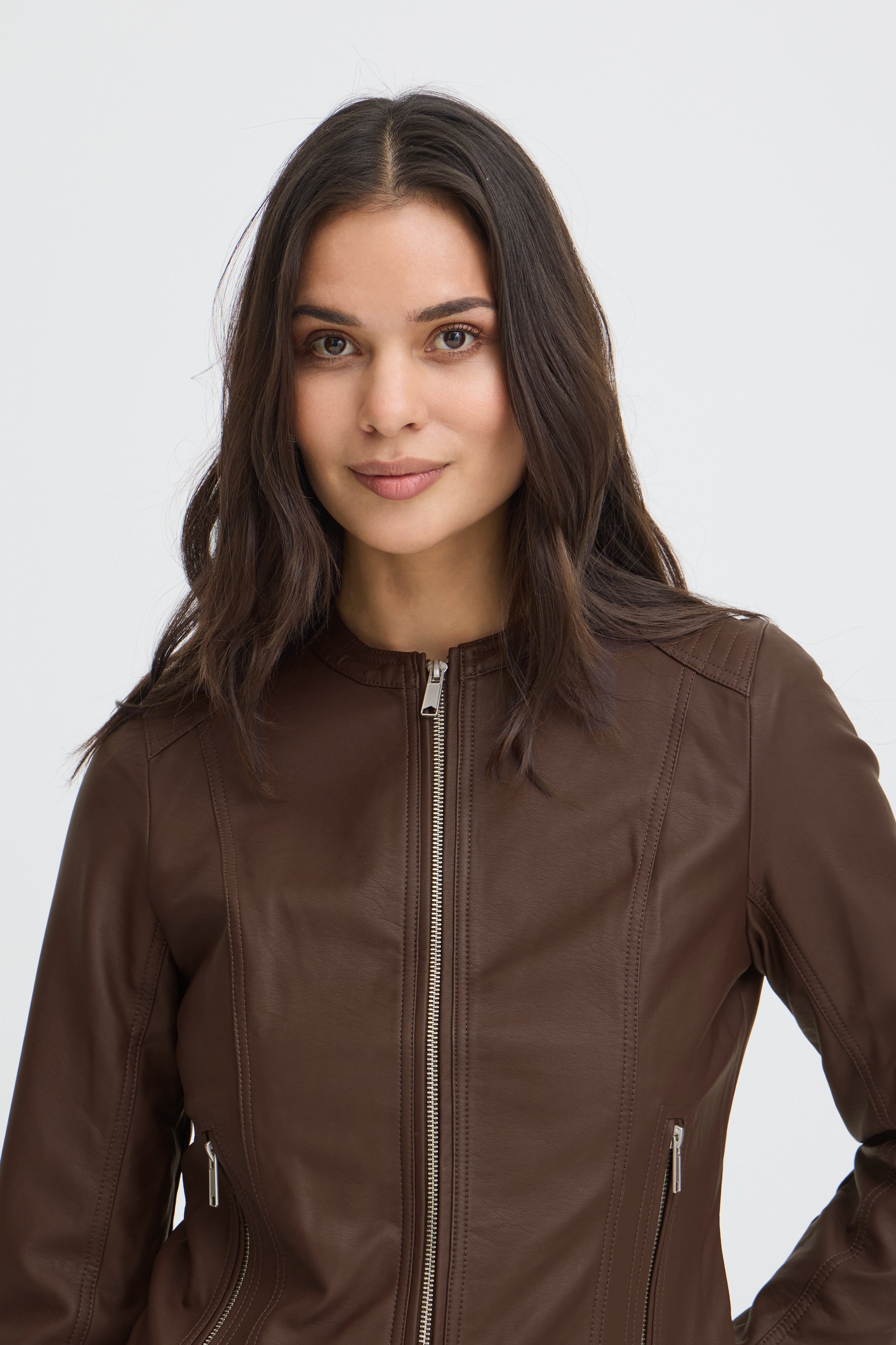 Java Acom Faux Leather Jacket - 20809396