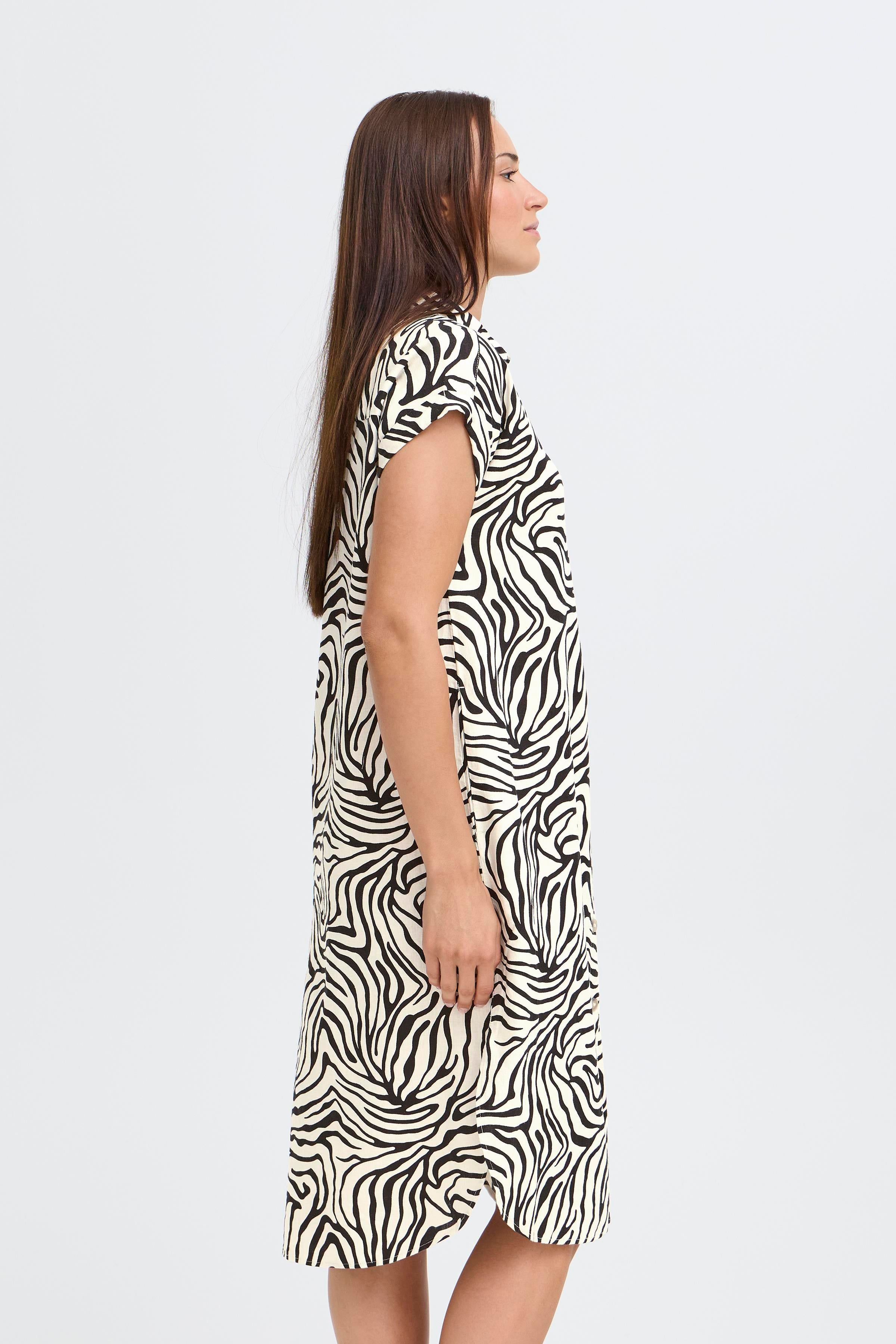 Falakka Meteorite Animal Shirt Dress - 20814553