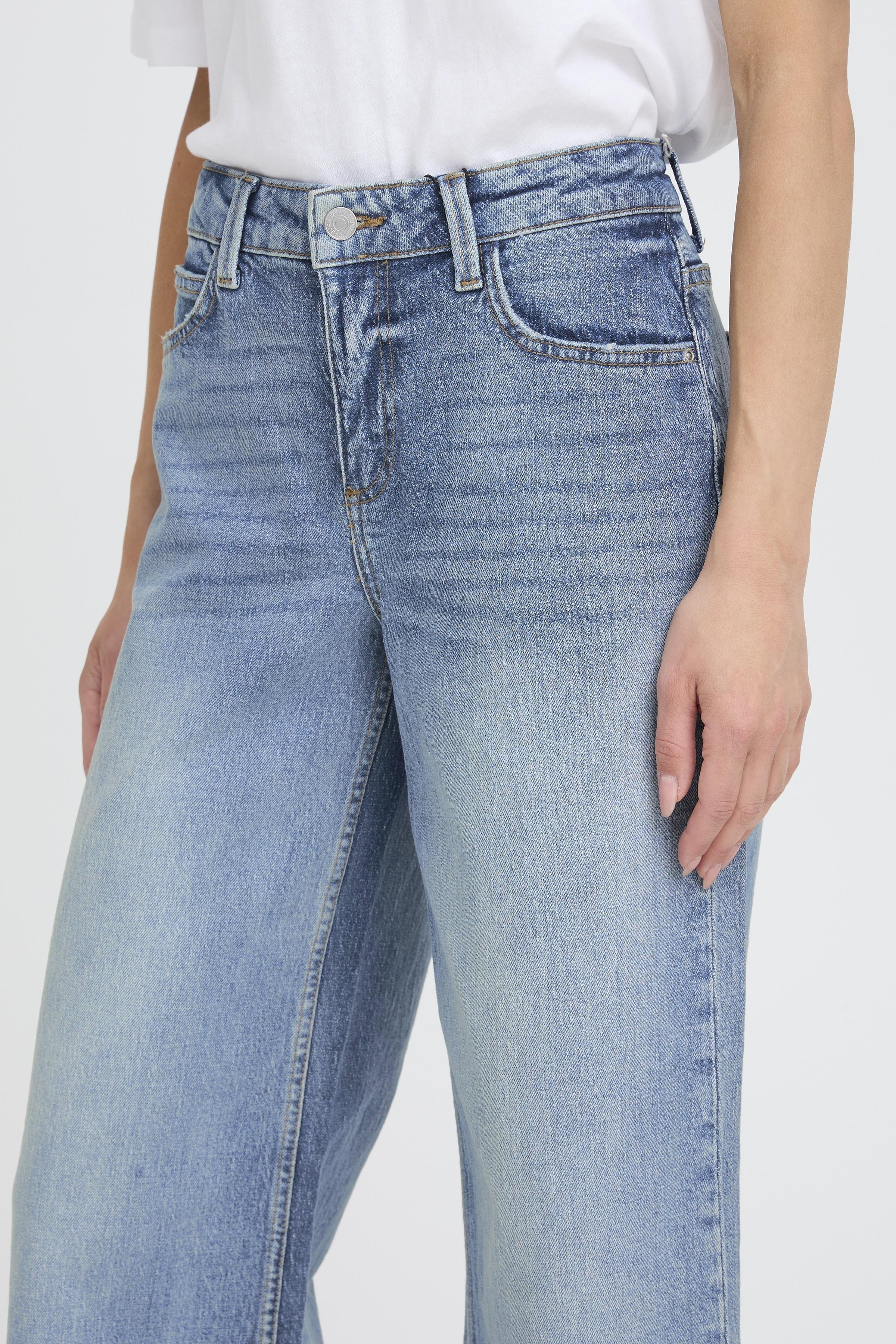 Kyjla Mid Blue Denim Jeans - 20816171