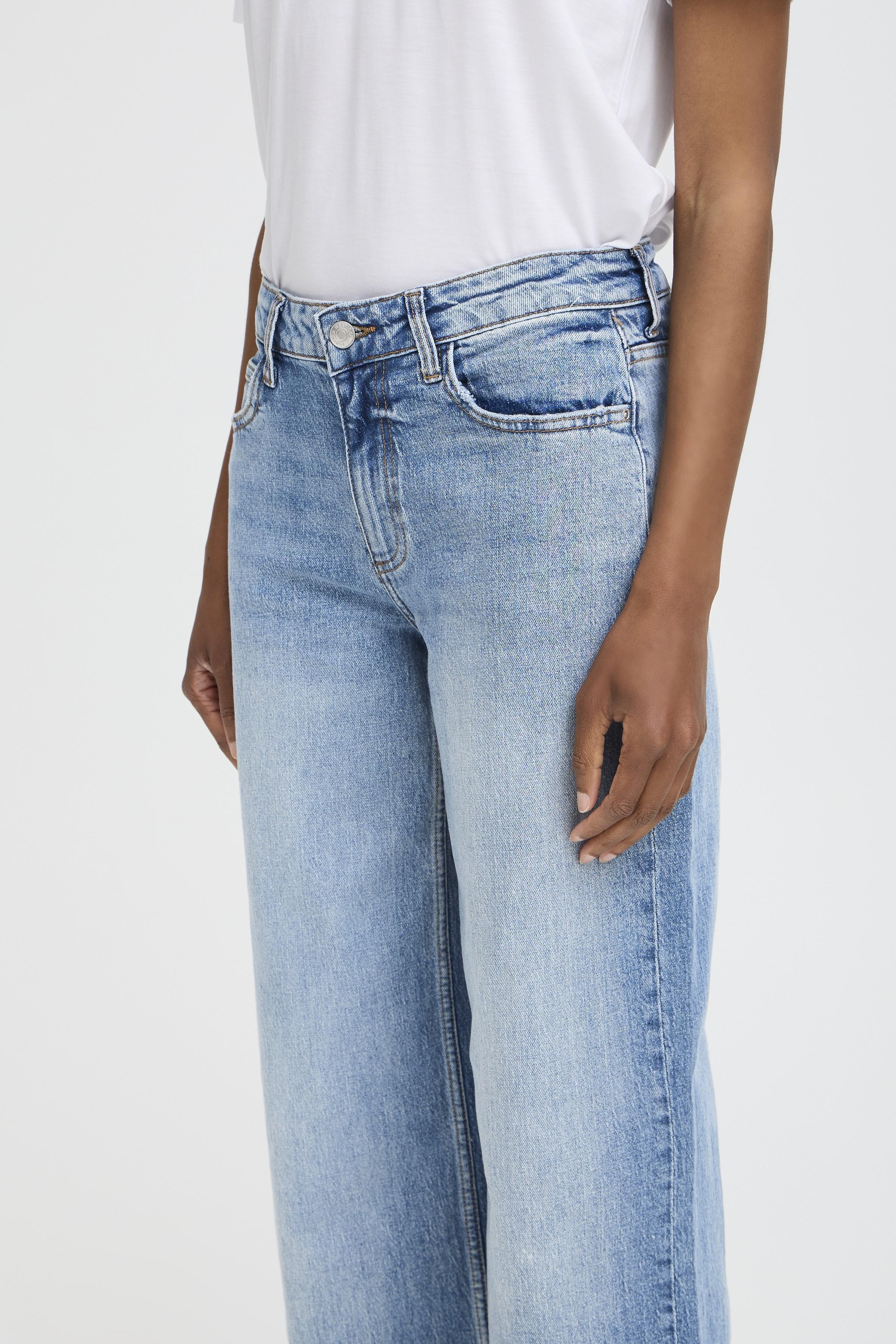 Kyjla Mid Blue Long Jeans - 20816178