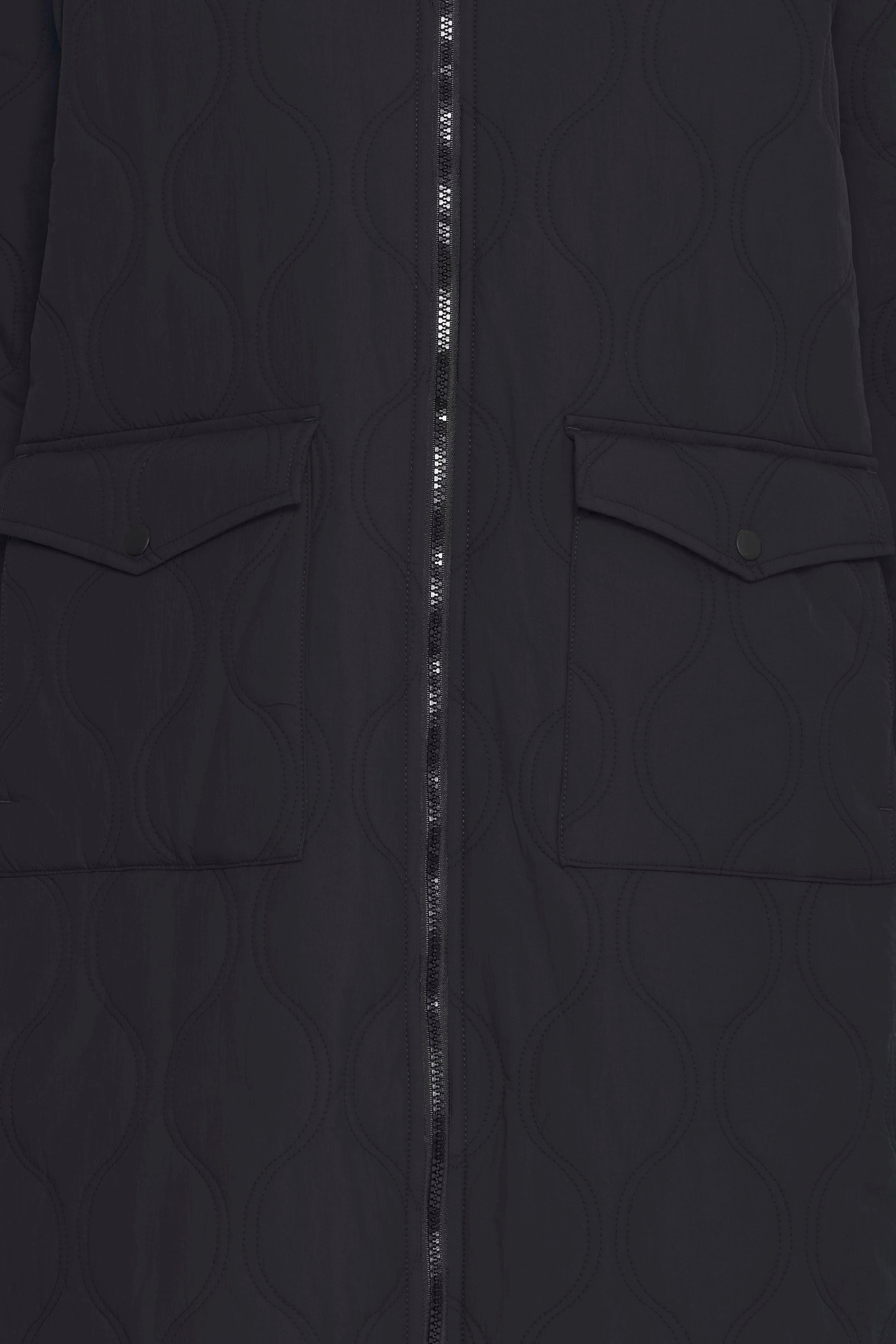 Bocci Black Quilted Coat - 20816944