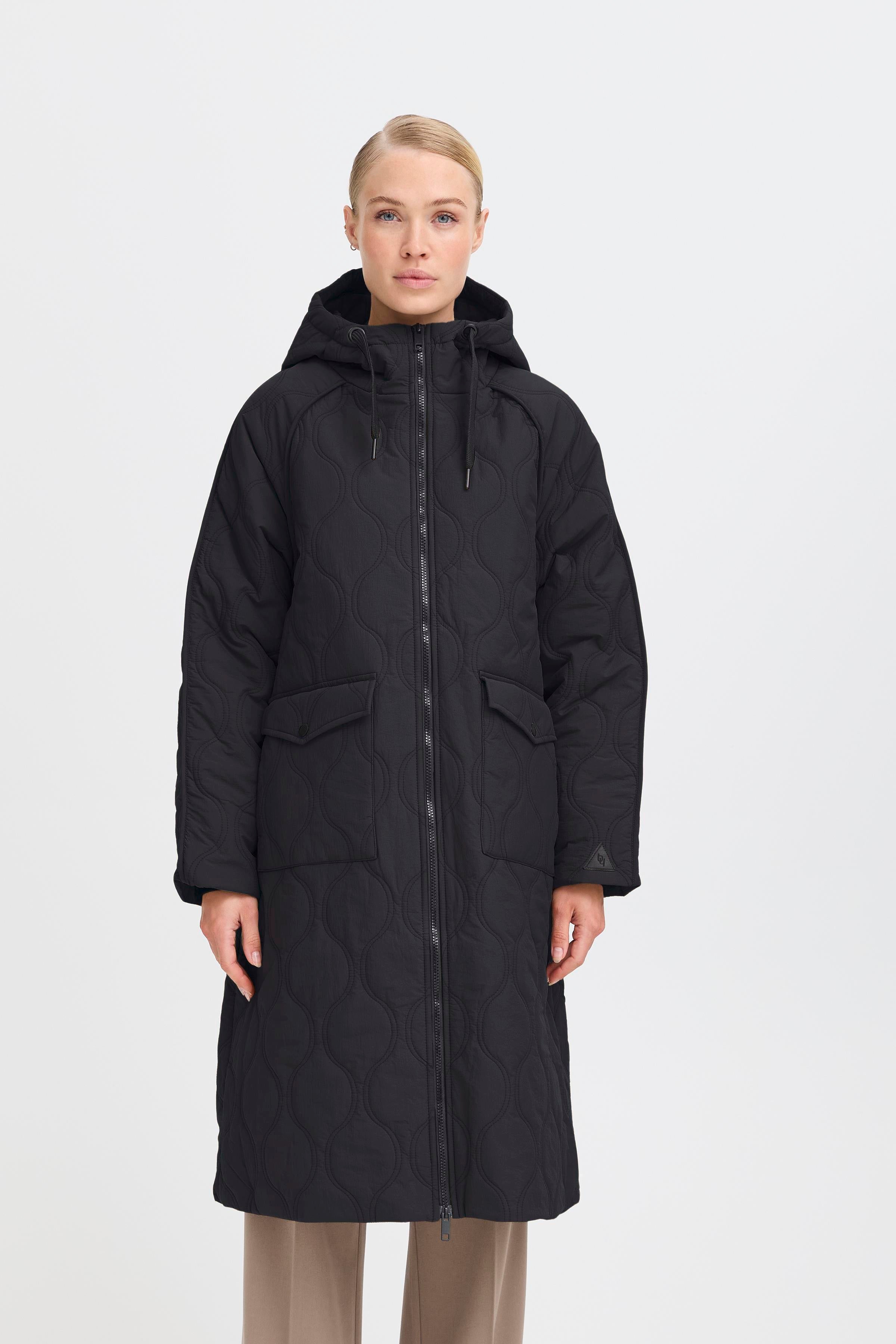 Bocci Black Quilted Coat - 20816944
