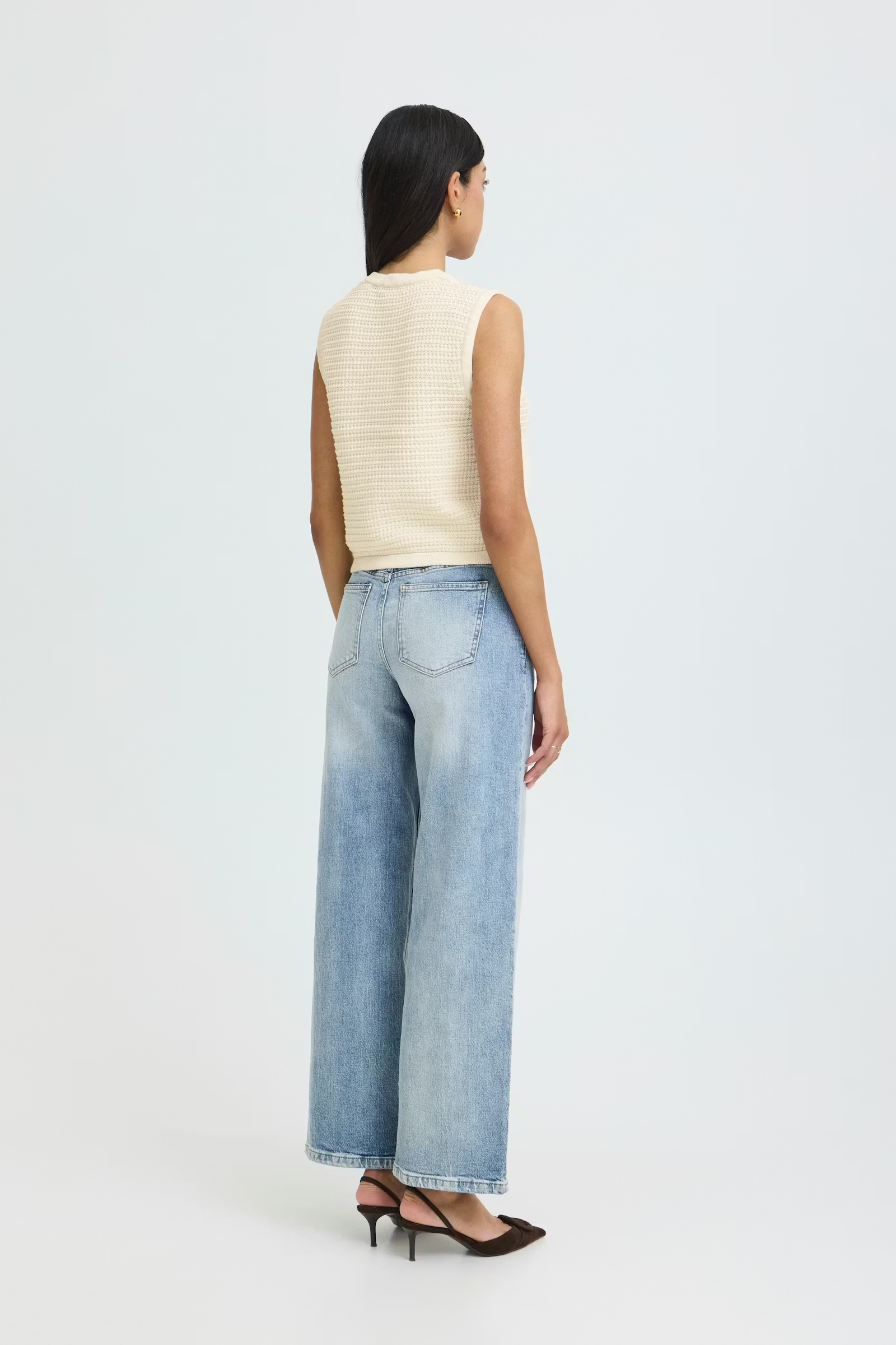 Mikala Birch Knit Waistcoat - 20818688