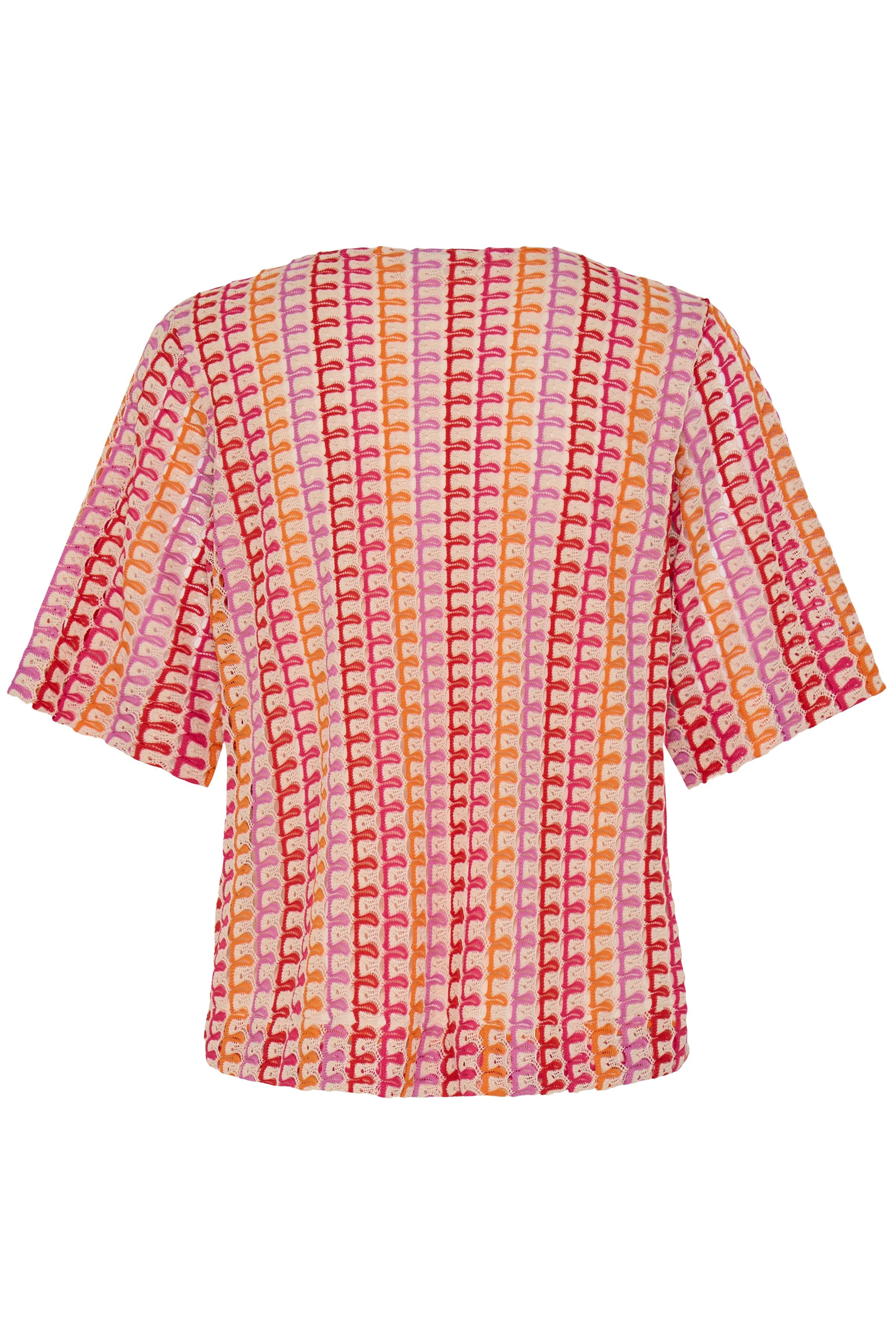 Prisca Raspberry Rose Blouse - 20818727