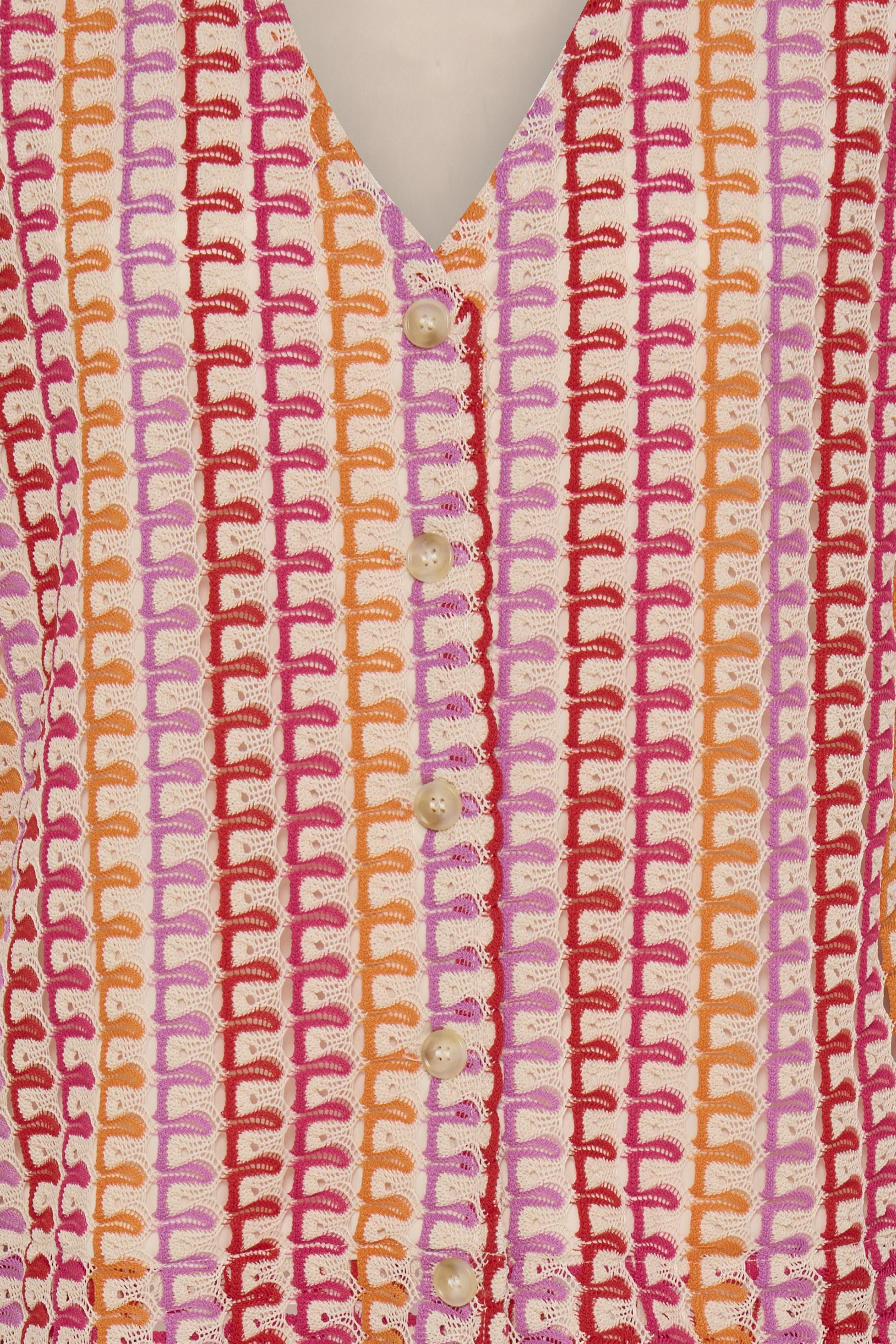 Prisca Raspberry Rose Blouse - 20818727