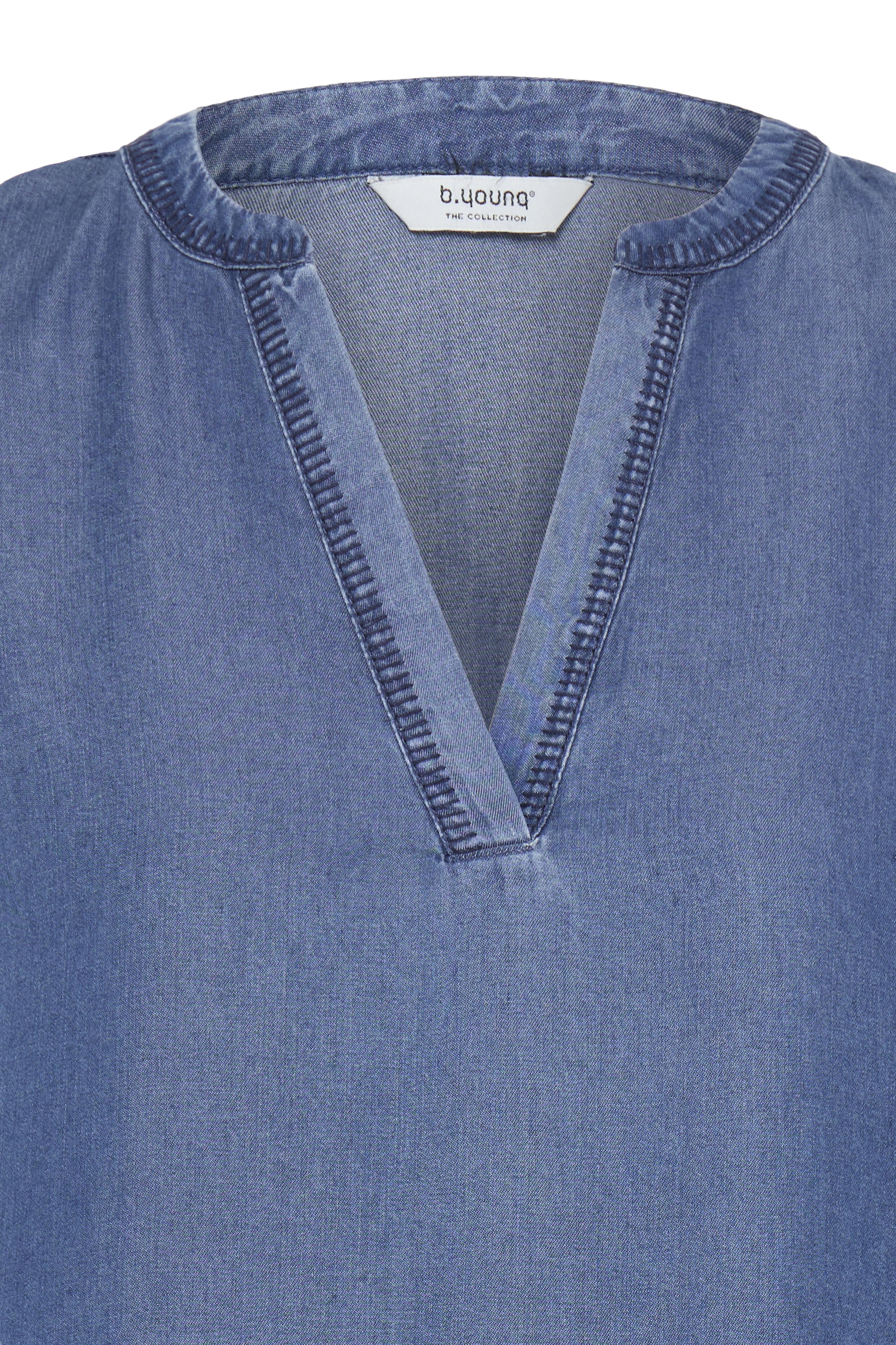 Kosmo Mid Blue Denim Top - 20818794