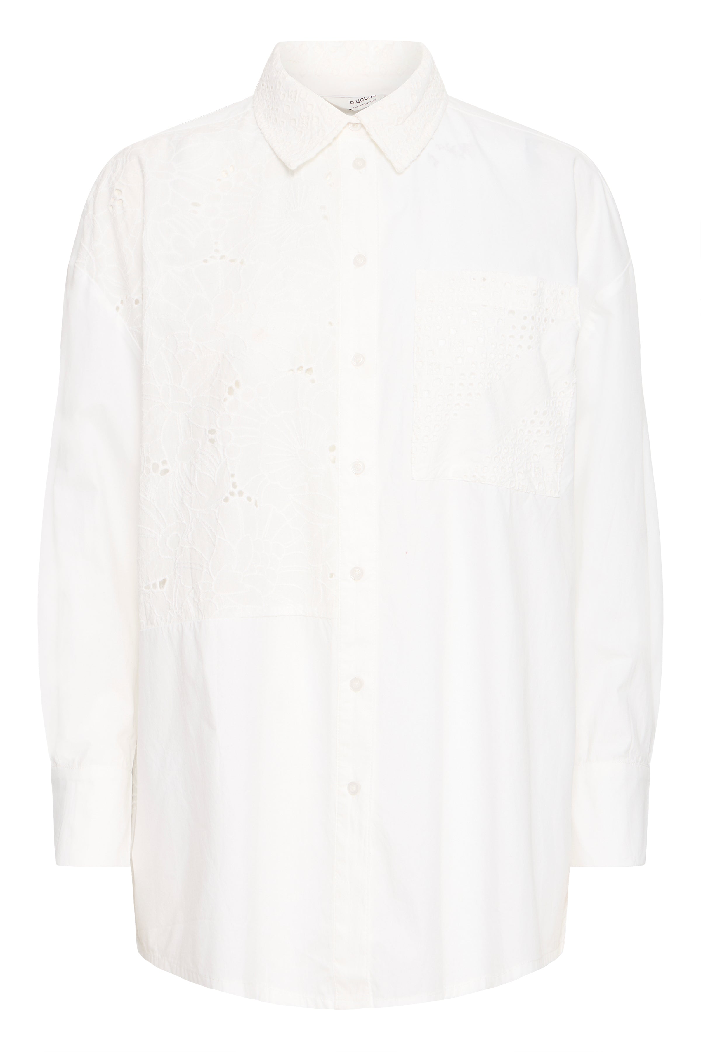 Jessel Long Marshmallow Shirt - 20818809